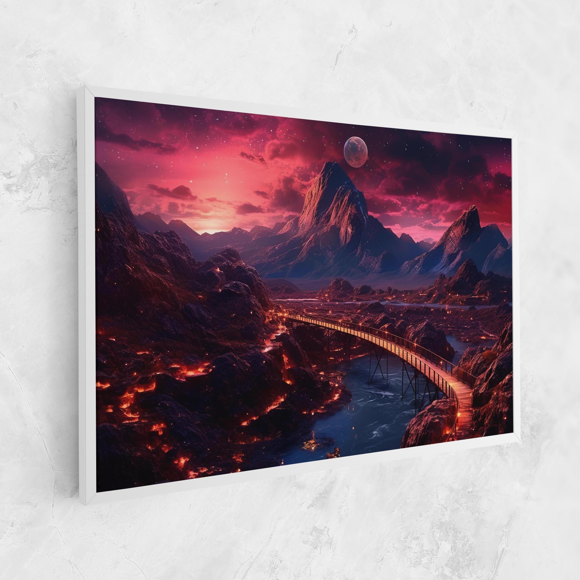 Leinwandbild Interstellar Journey mockup 1