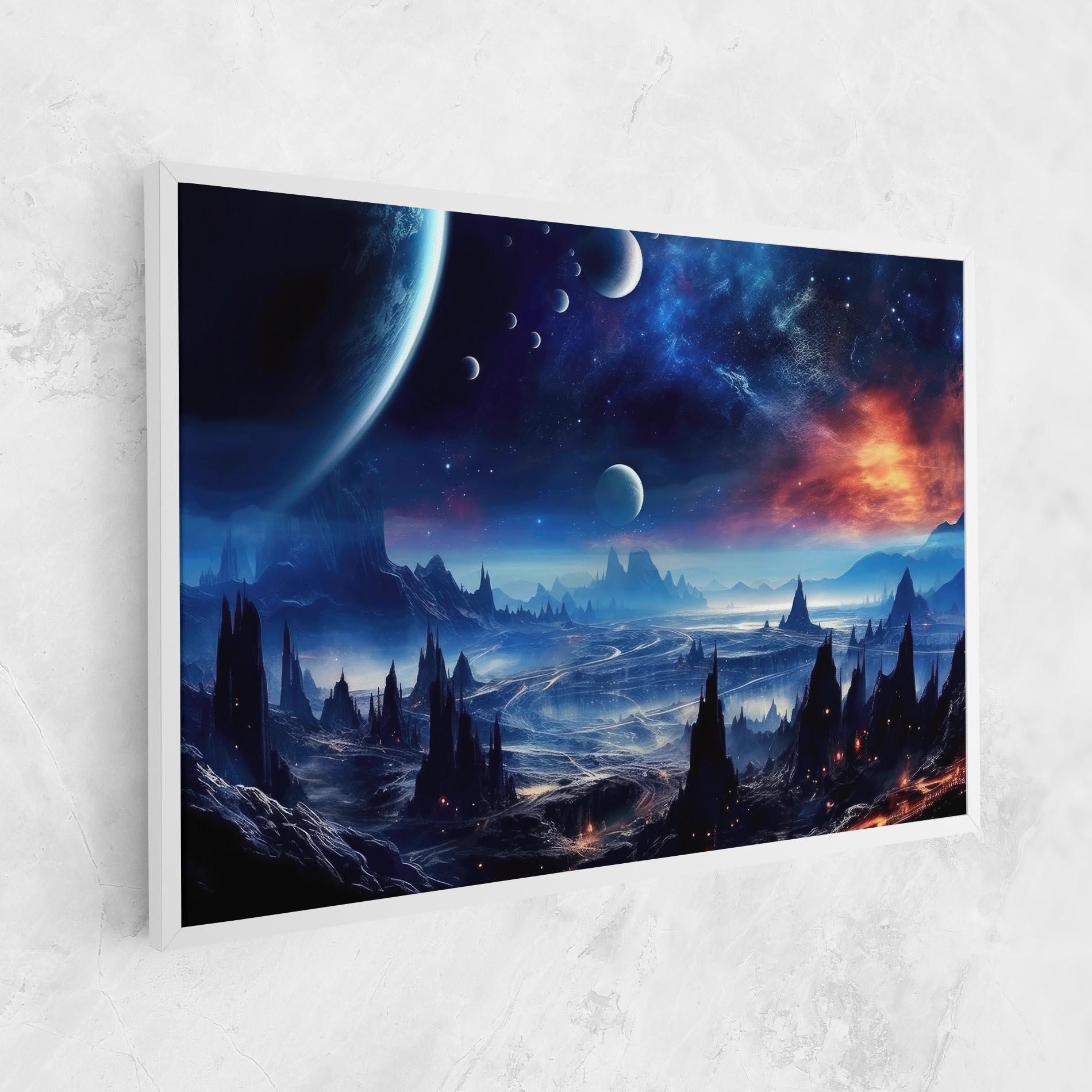 Leinwandbild Planets And Stars mockup 1