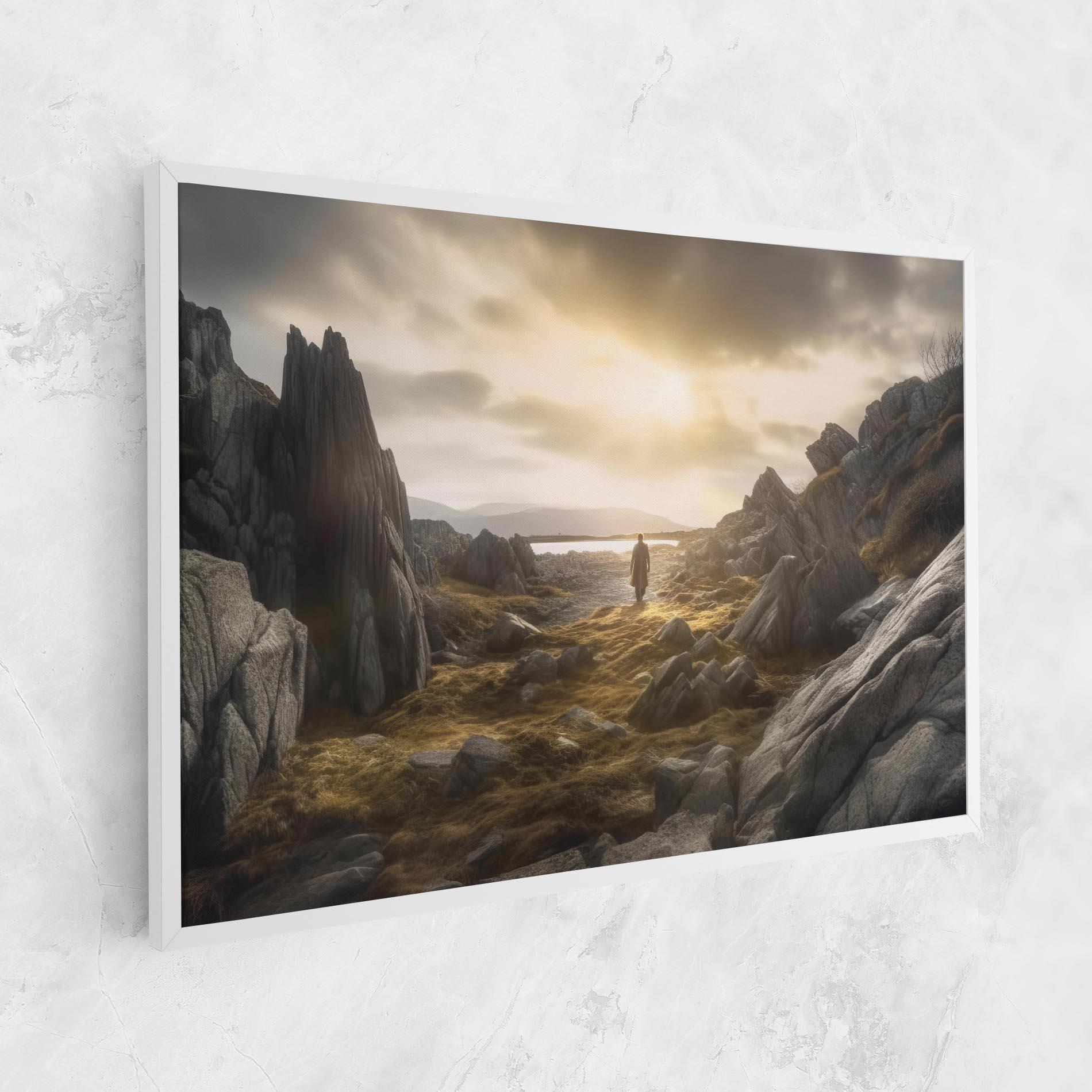 Leinwandbild Rocky Area Man mockup 1