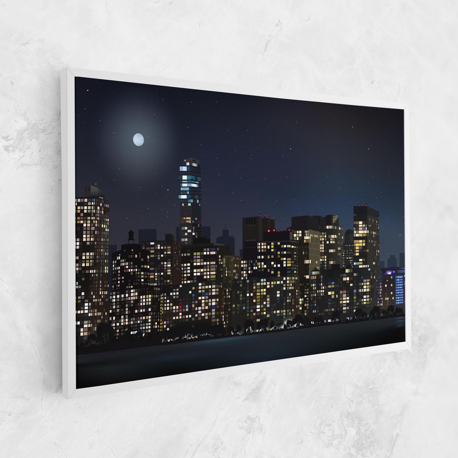 Urban City Night mockup 1