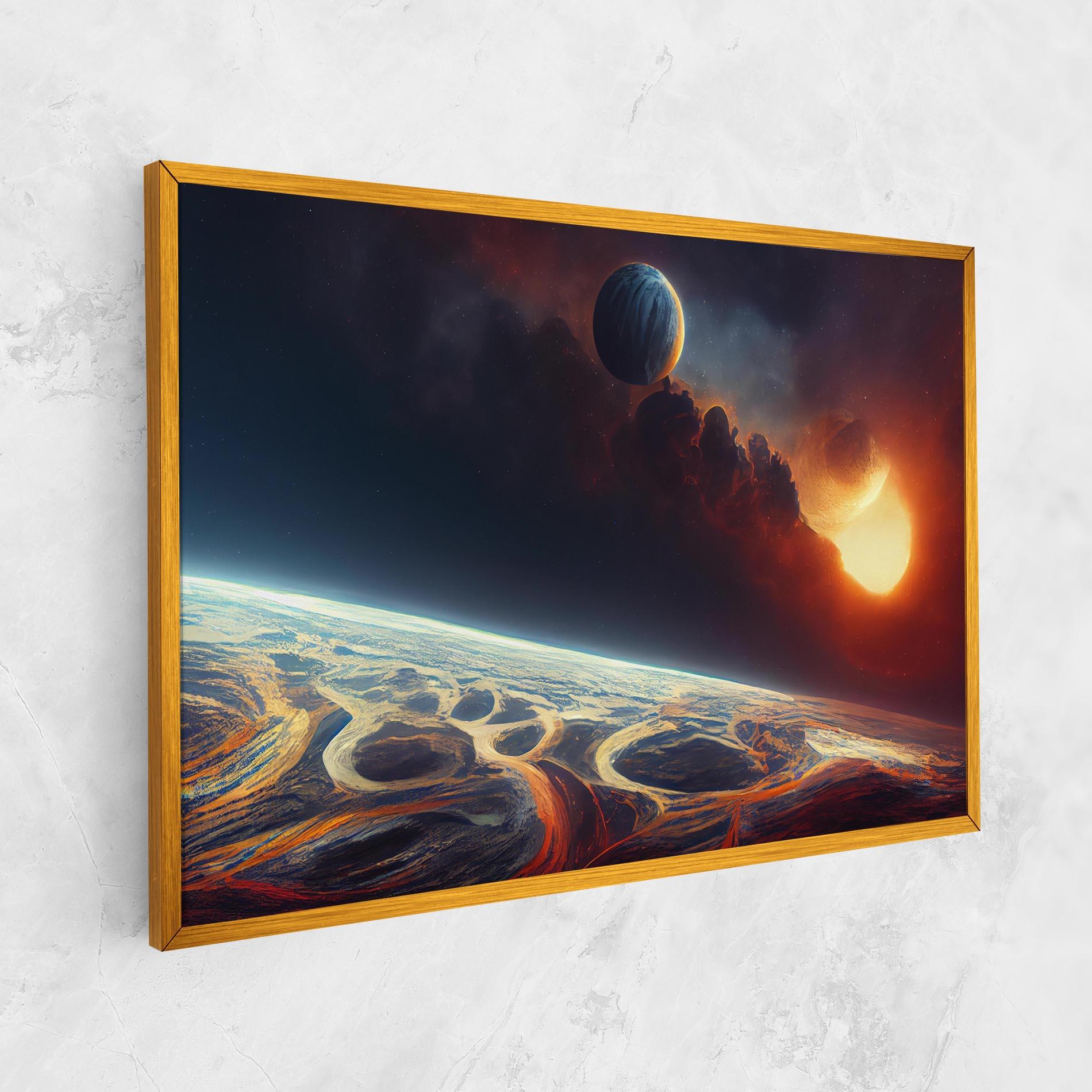 Leinwandbild Cosmic Craze mockup 1