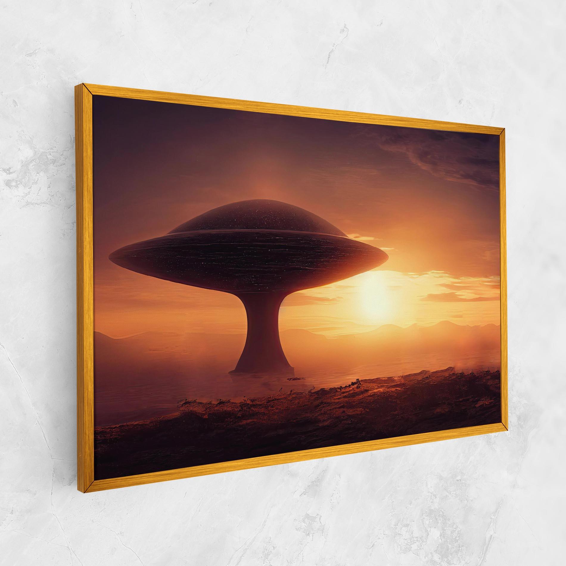 Leinwandbild Fantasy Science Fiction mockup 1