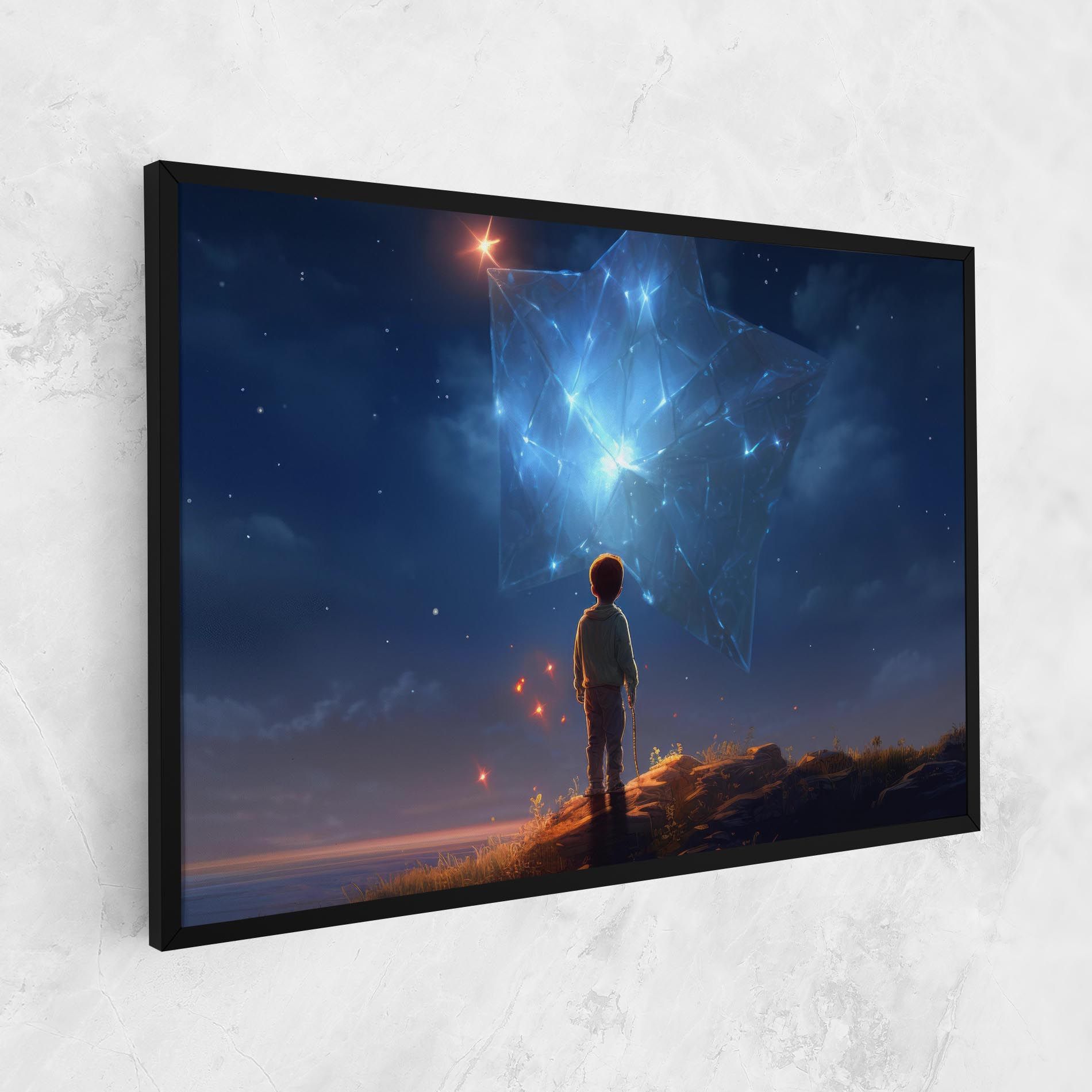 Blue Star Floating mockup 1