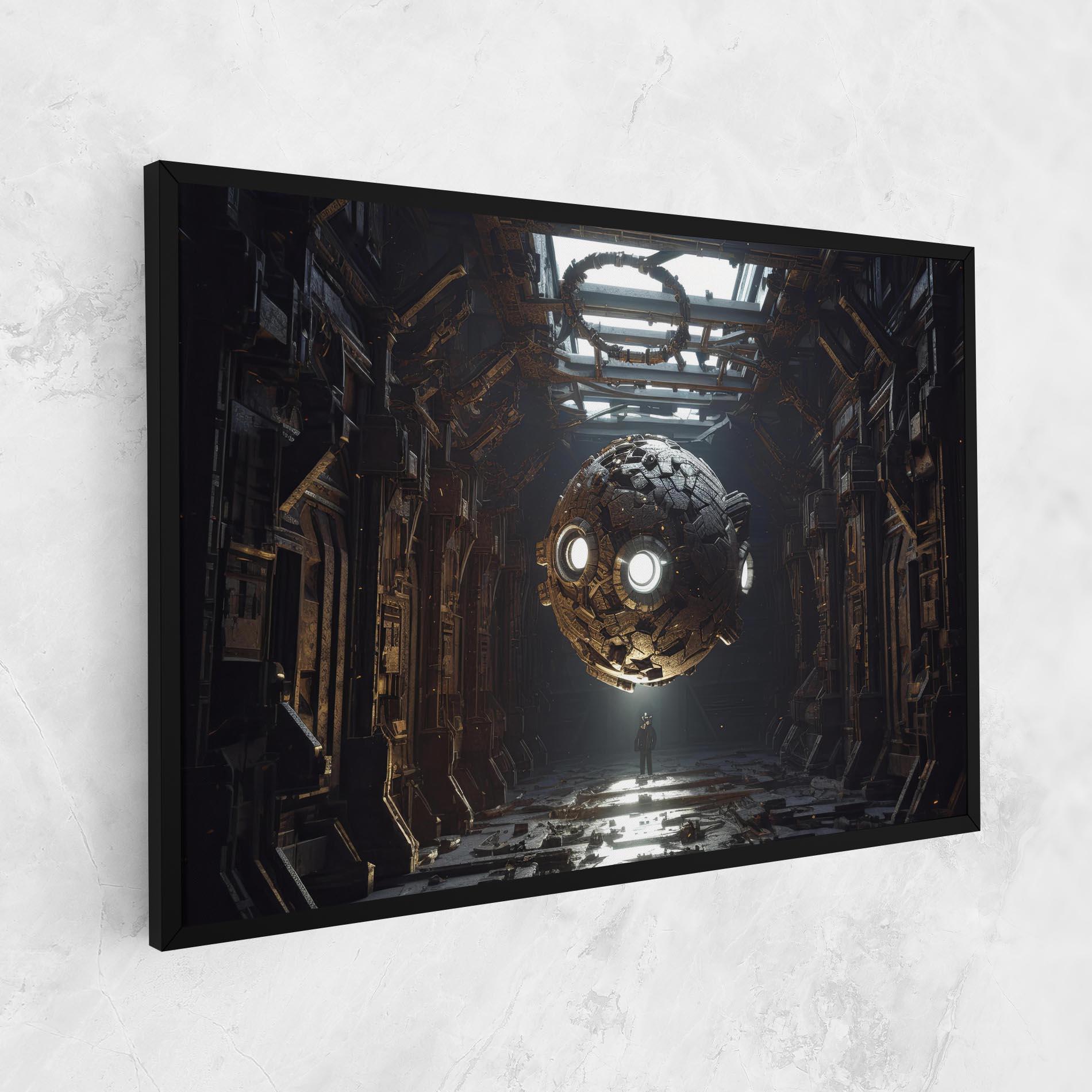 Leinwandbild Cryptic Art mockup 1