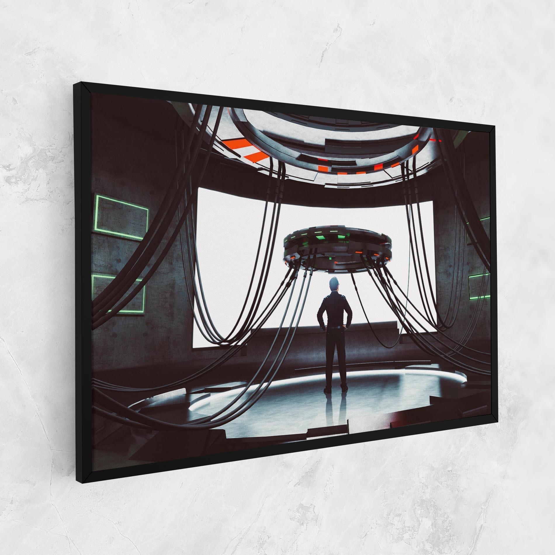 Leinwandbild Cyber Chronicle mockup 1