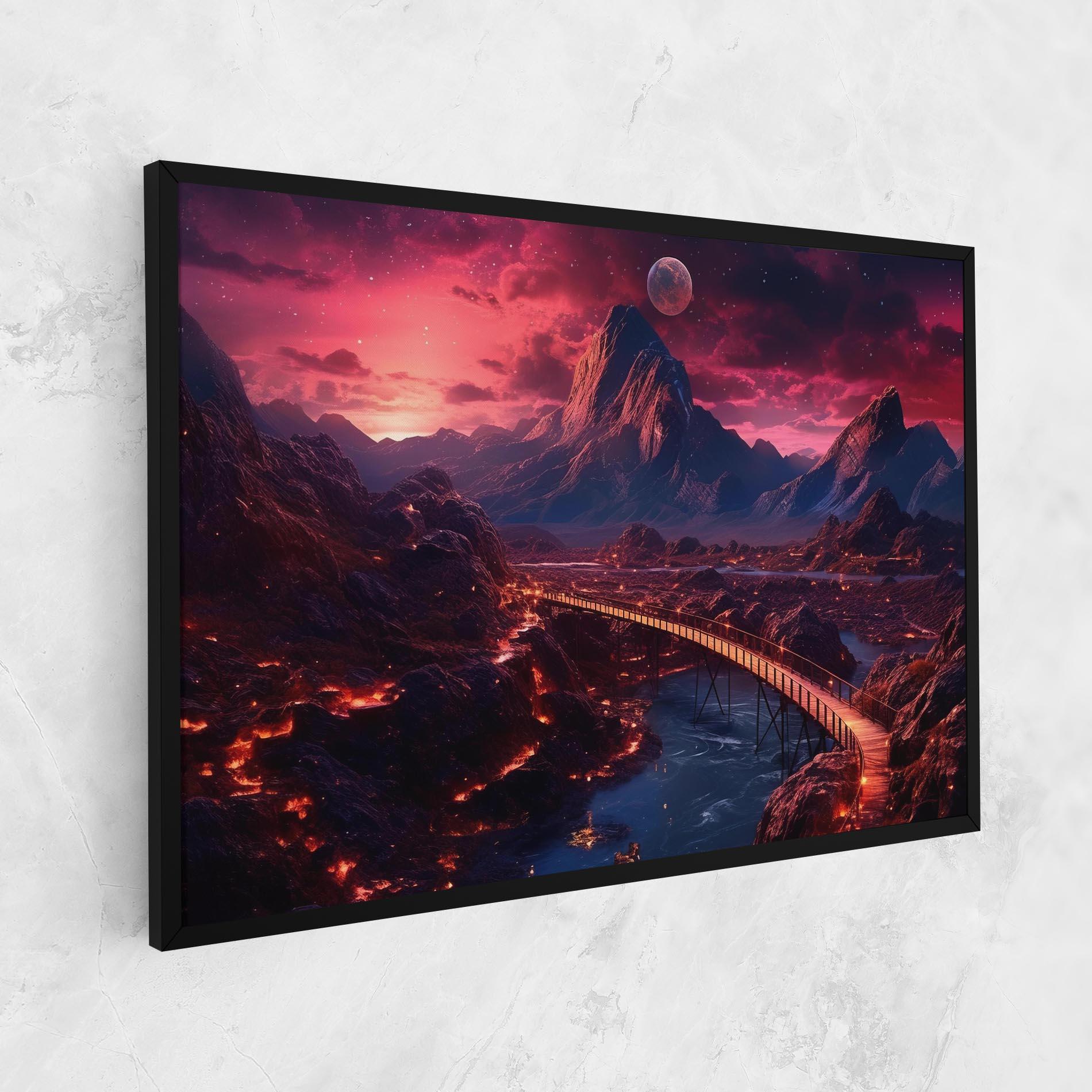 Leinwandbild Interstellar Journey mockup 1