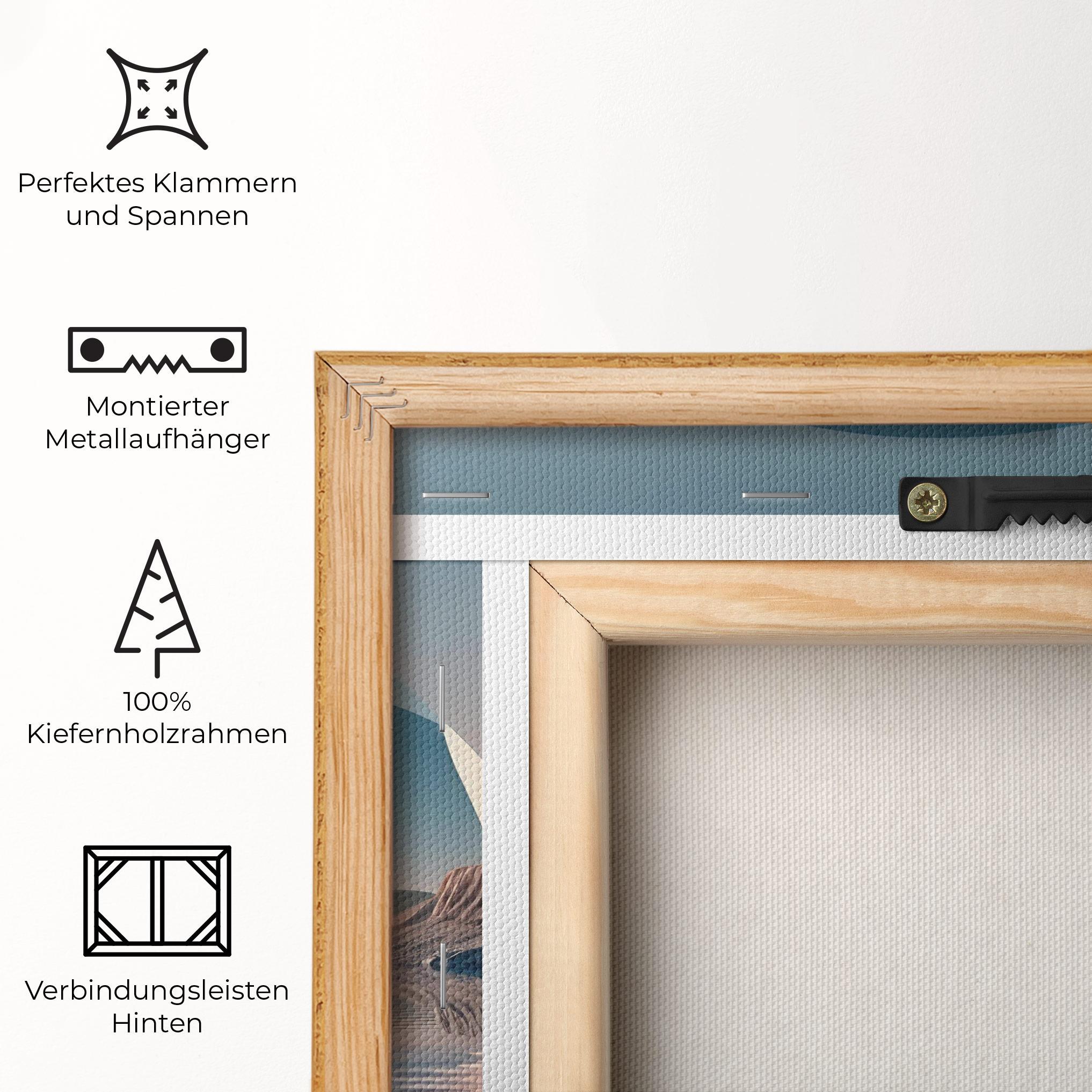 Leinwandbild 3d Fantastic Elements mockup 5