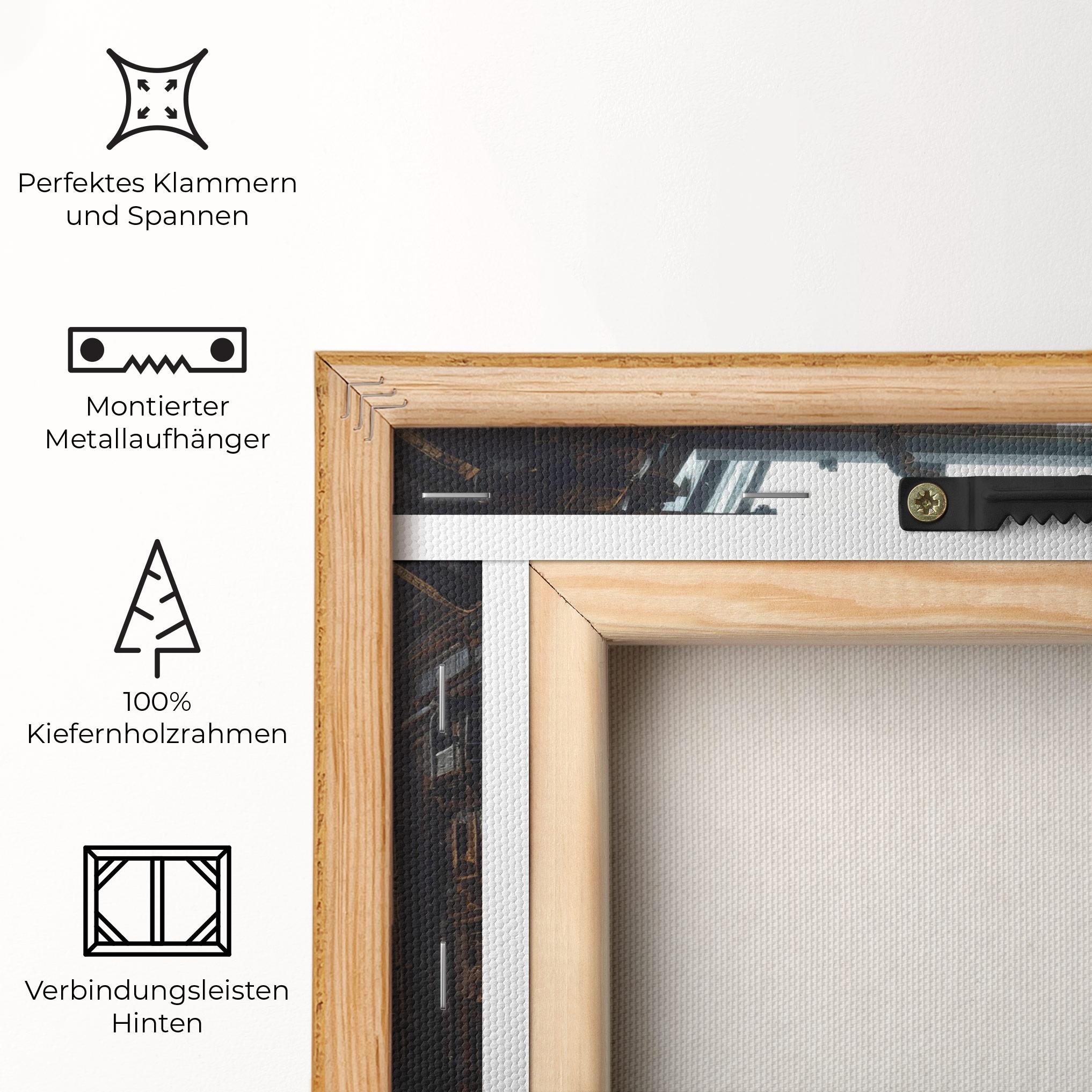 Leinwandbild Cryptic Art mockup 5