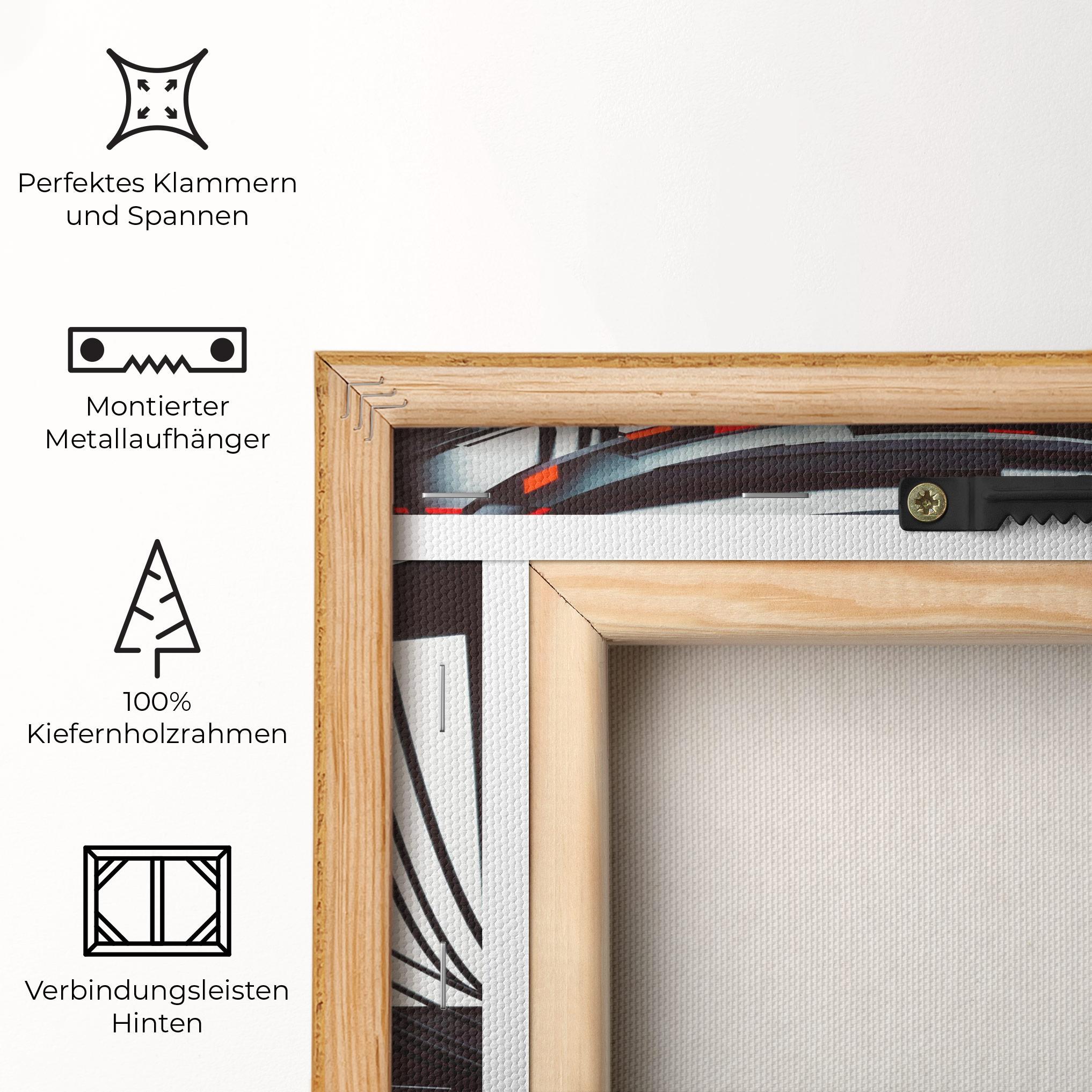 Leinwandbild Cyber Chronicle mockup 5