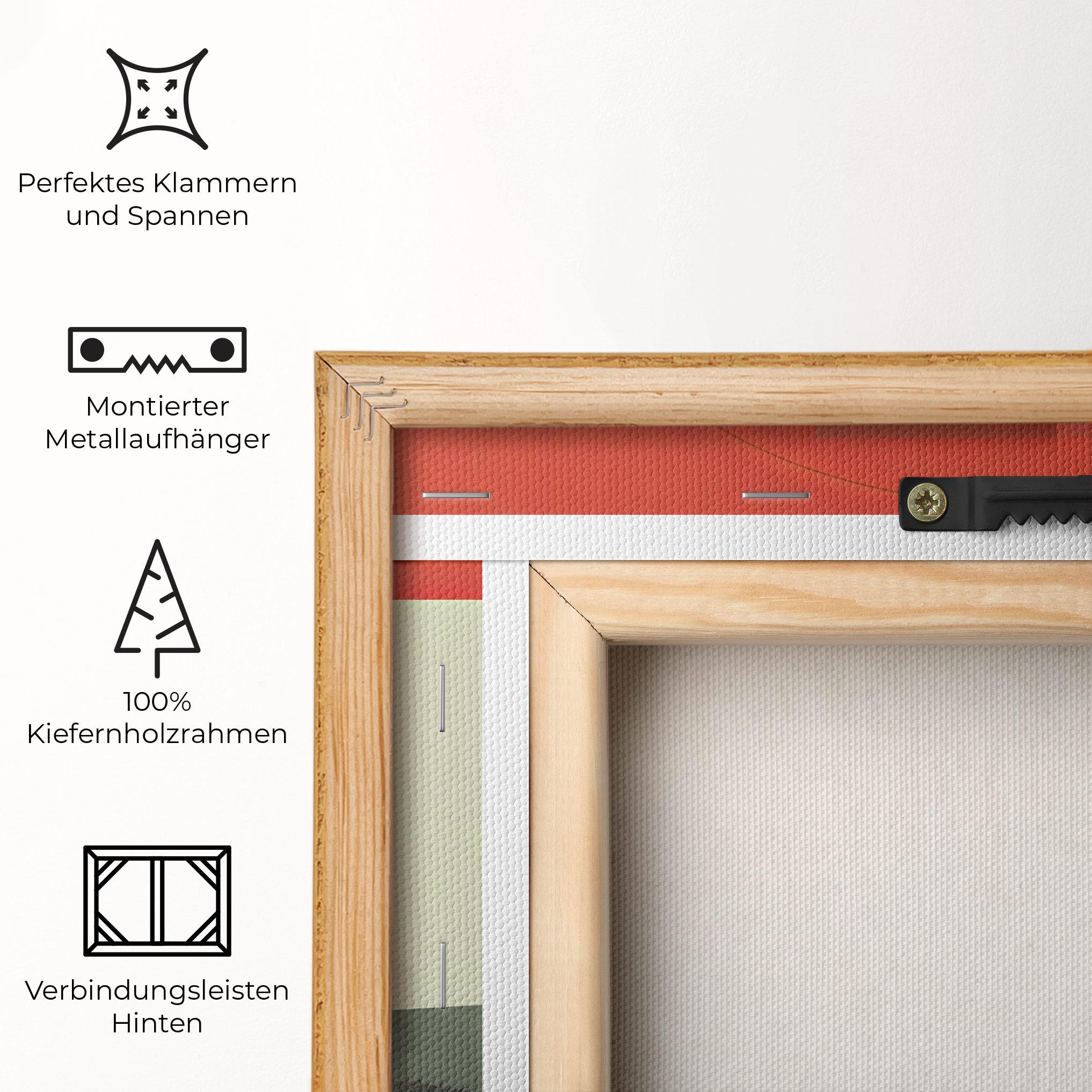 Leinwandbild Portal Art mockup 5