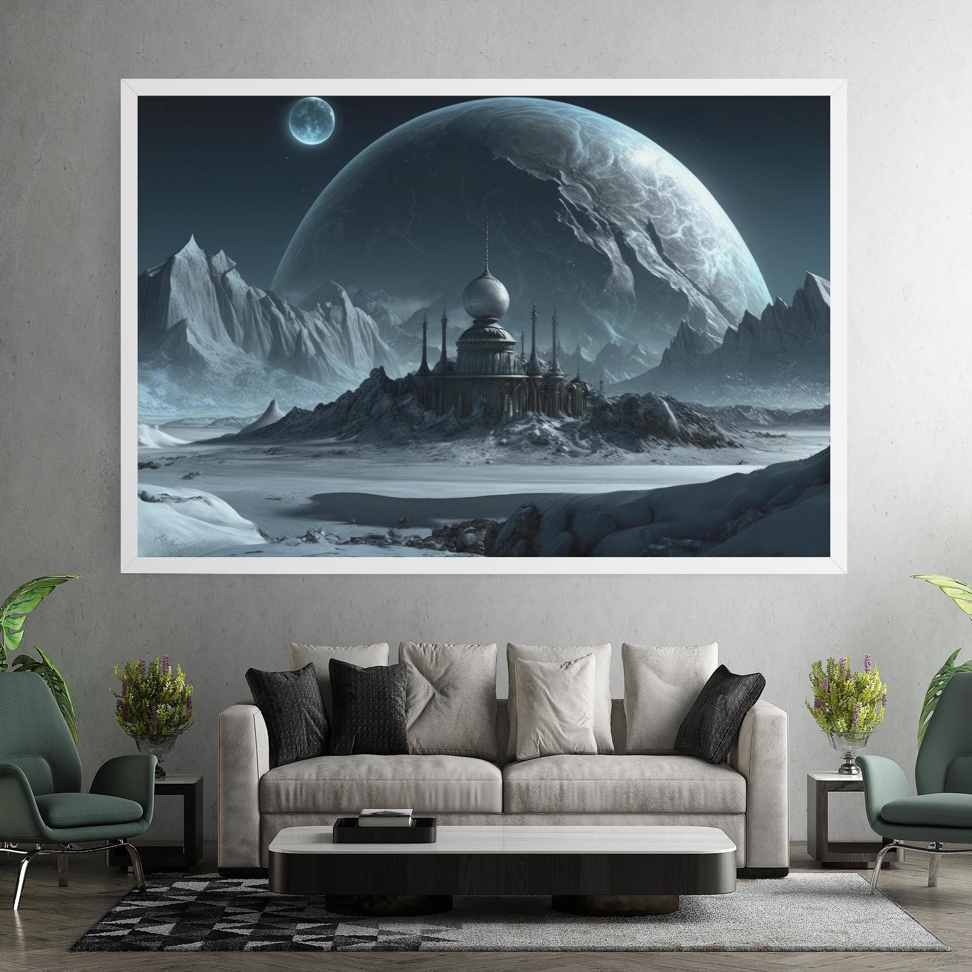 Leinwandbild Muslim Design mockup 7