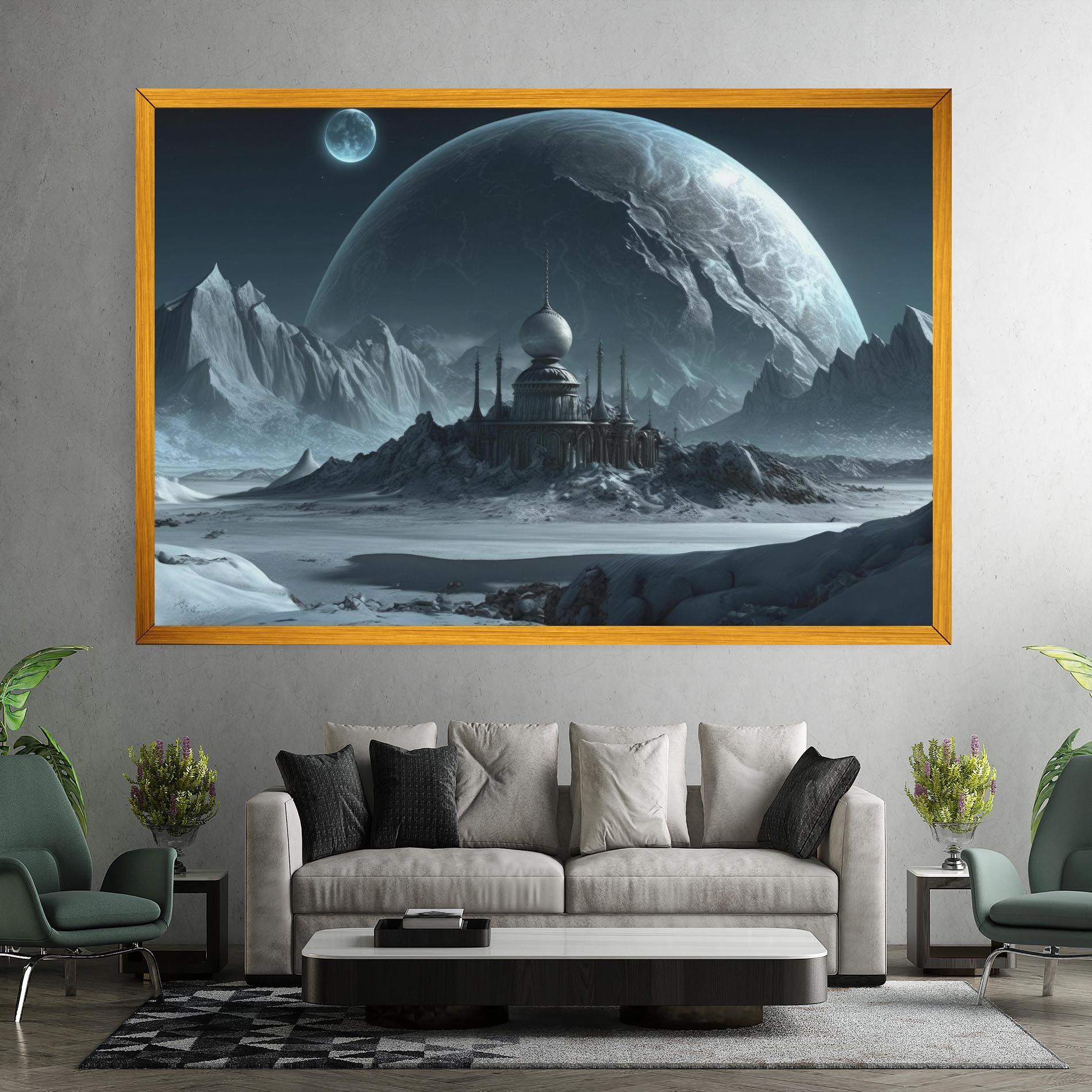 Leinwandbild Muslim Design mockup 7