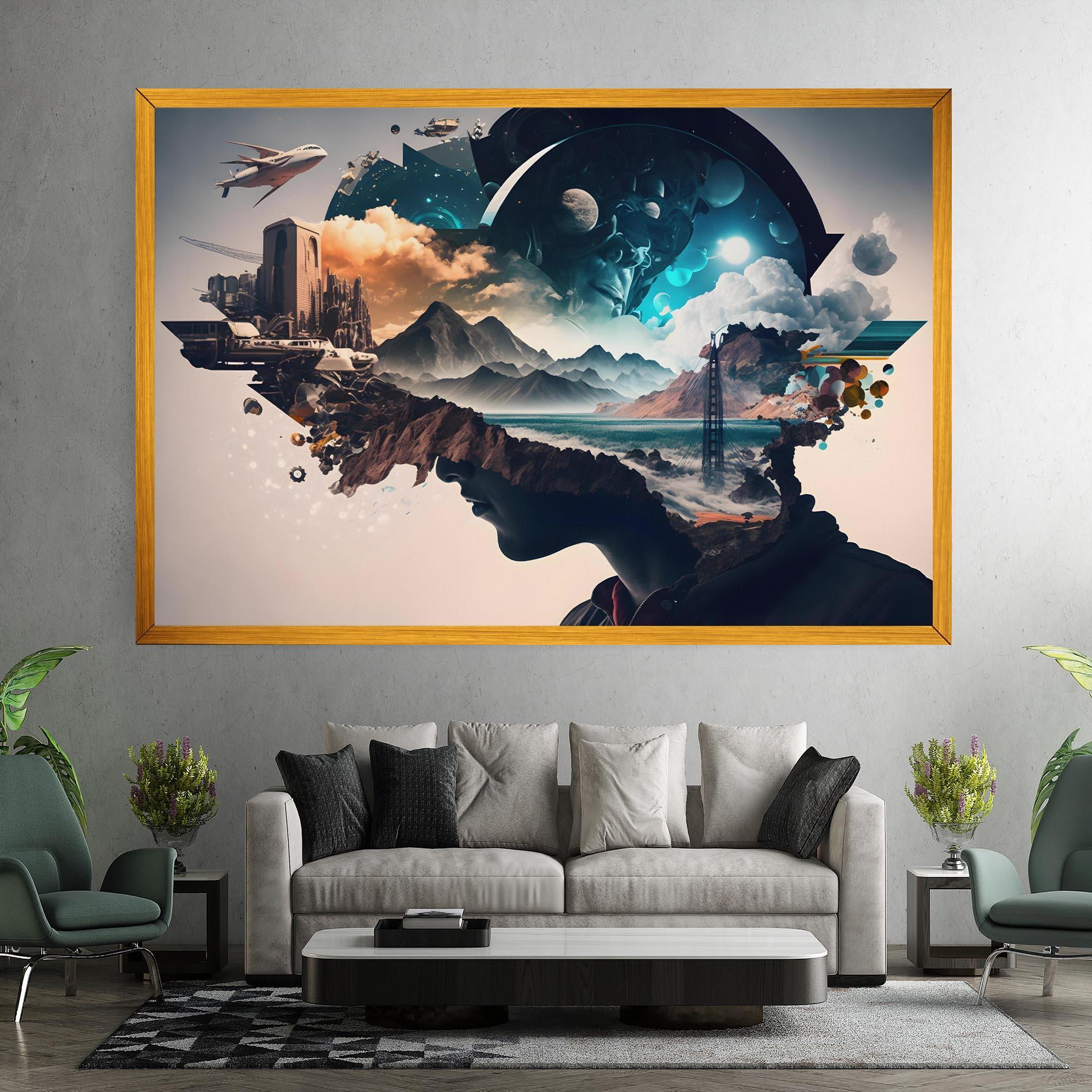 Leinwandbild Terra Tech mockup 7