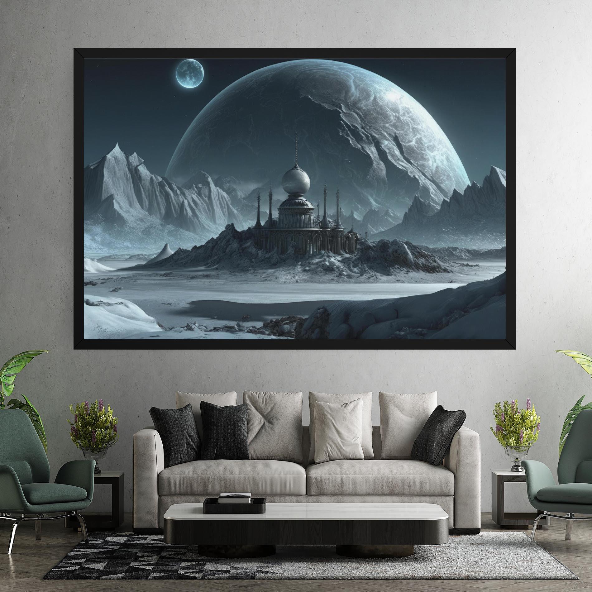 Leinwandbild Muslim Design mockup 7