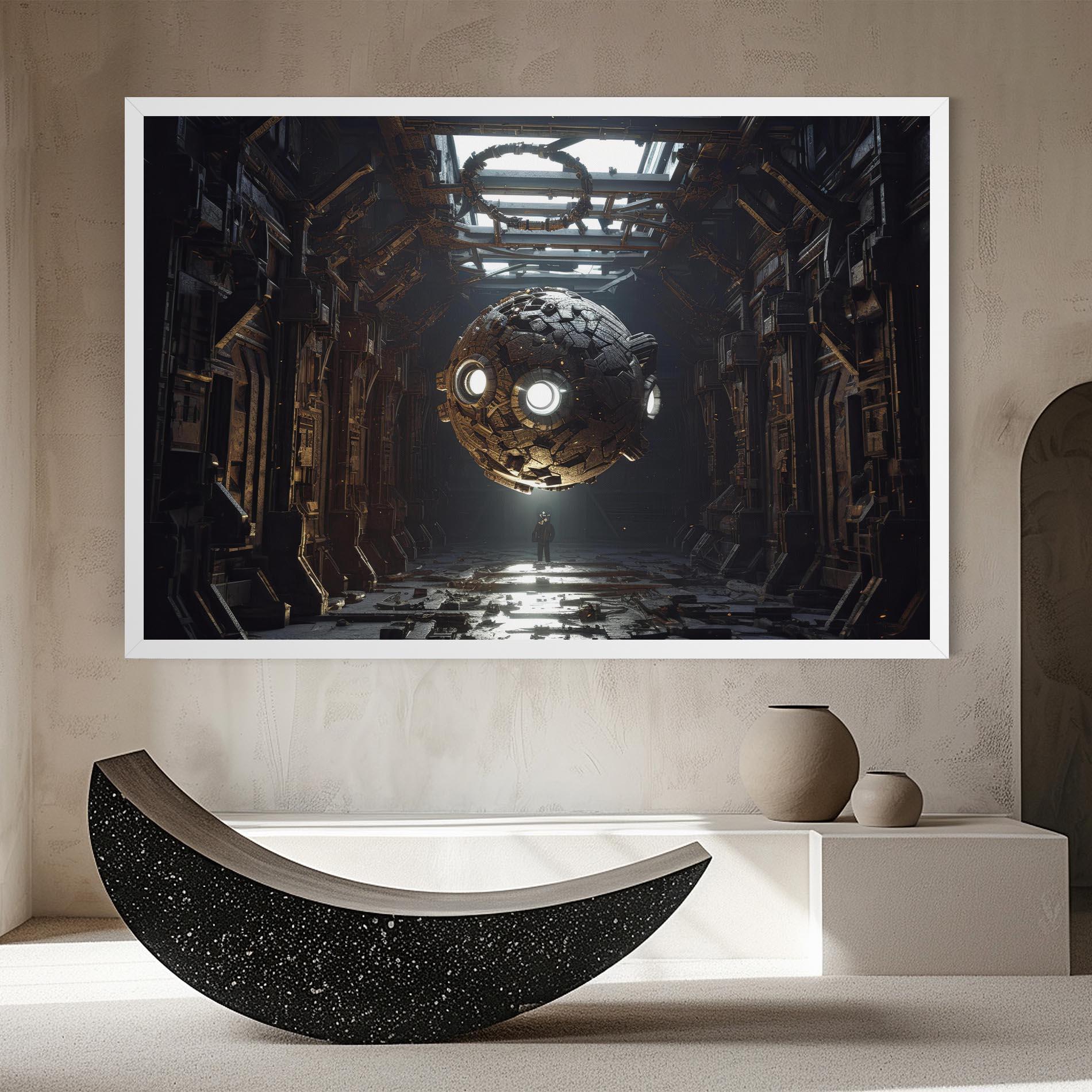 Leinwandbild Cryptic Art mockup 8