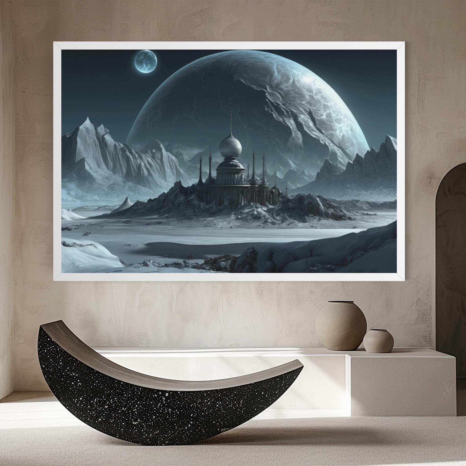 Leinwandbild Muslim Design mockup 8