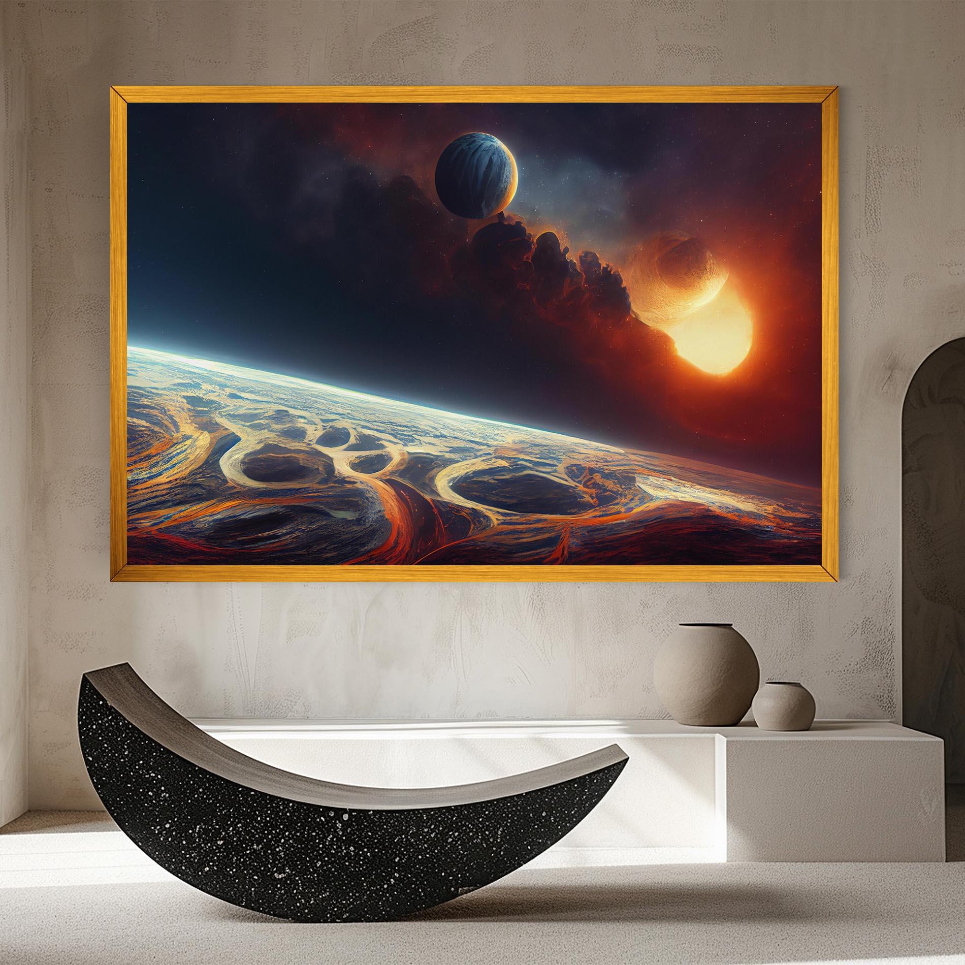 Leinwandbild Cosmic Craze mockup 8