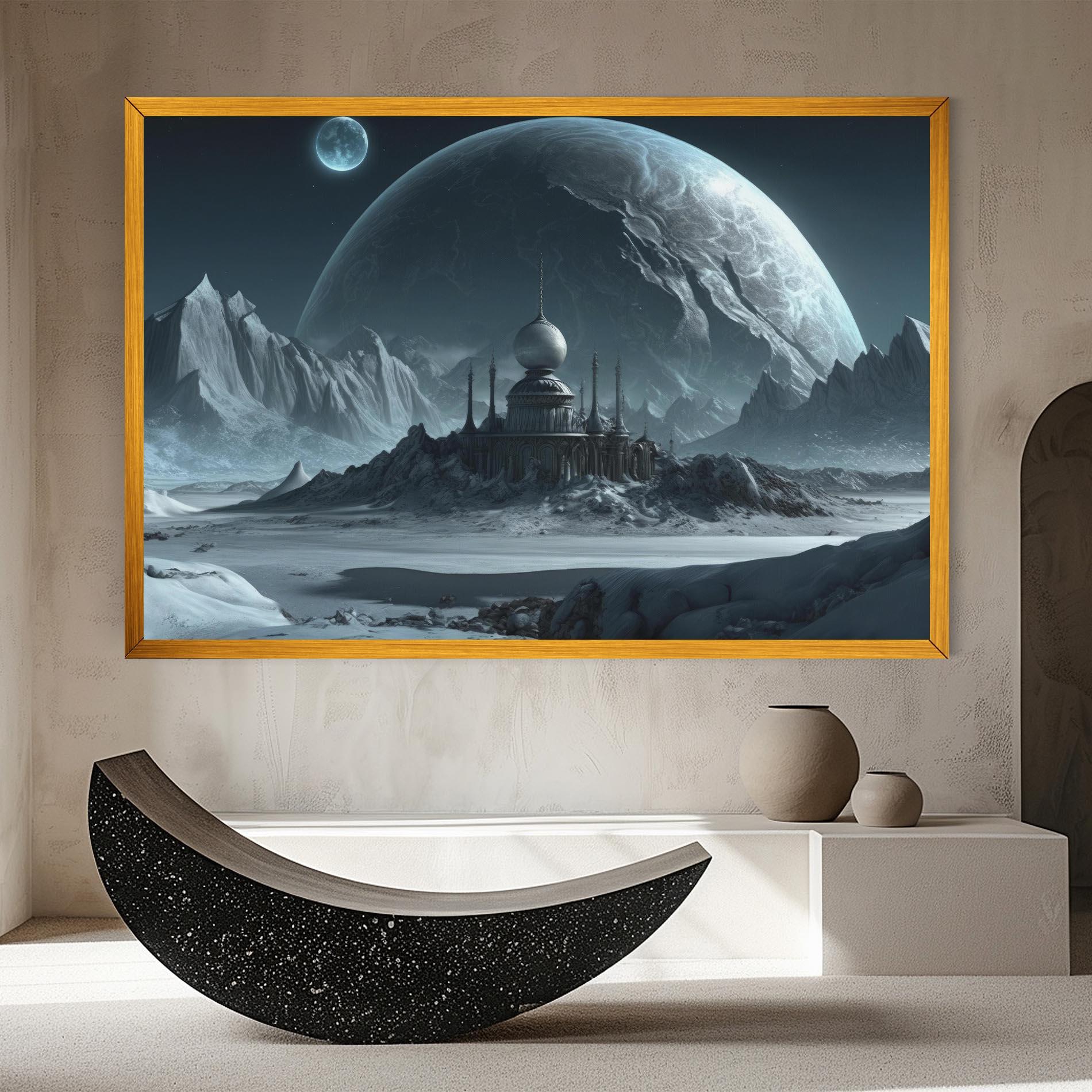 Leinwandbild Muslim Design mockup 8