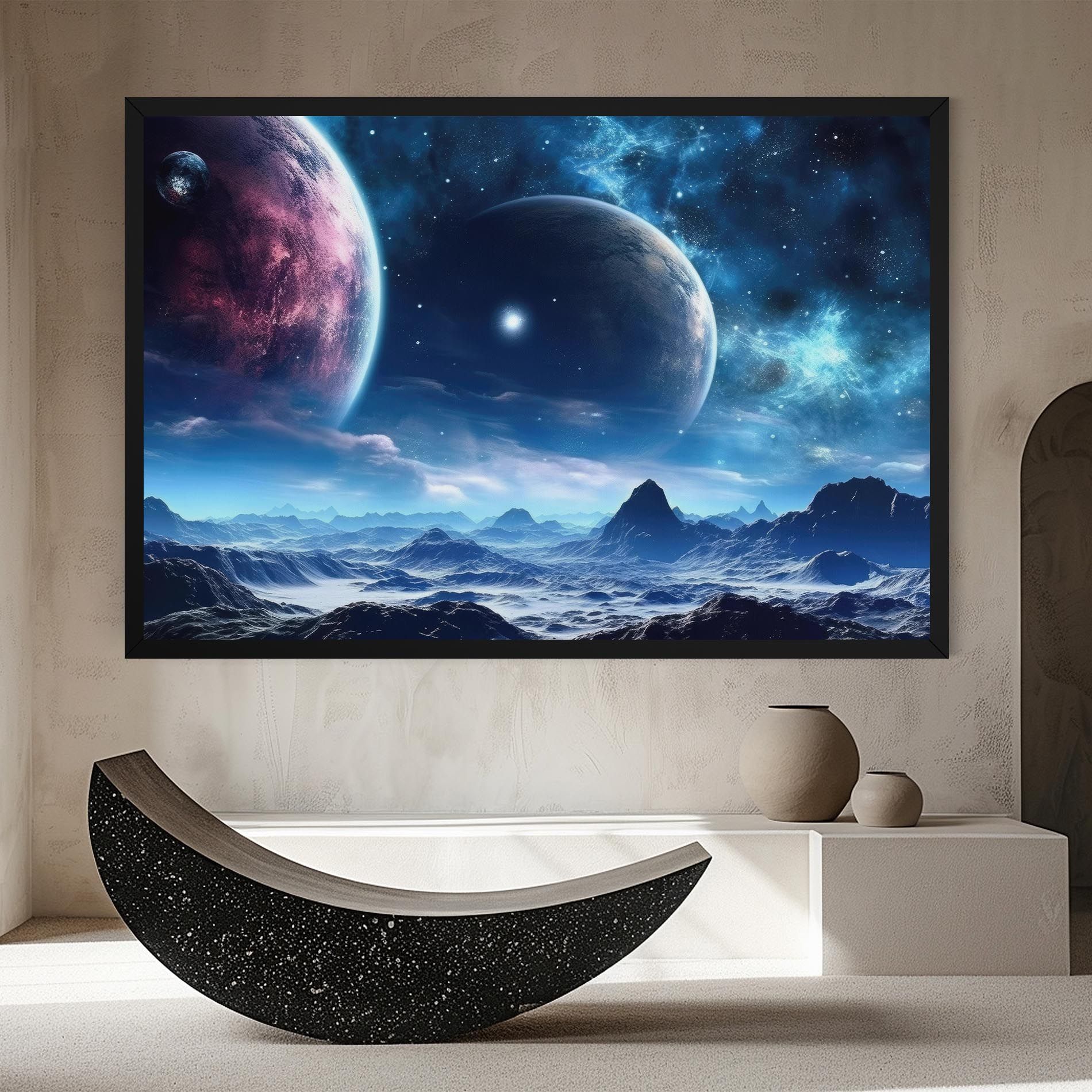 Space Planets And Stars mockup 8