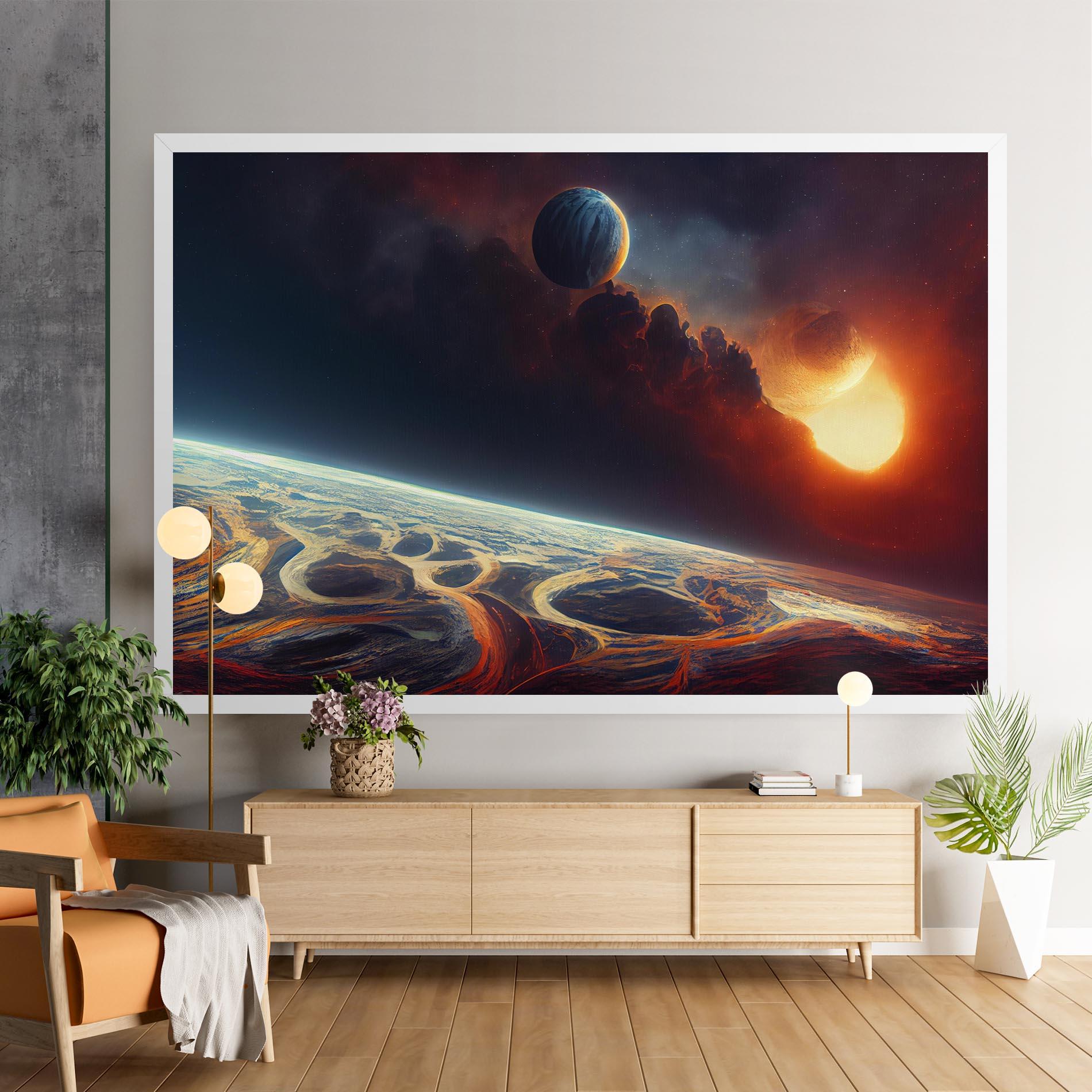 Leinwandbild Cosmic Craze mockup 9