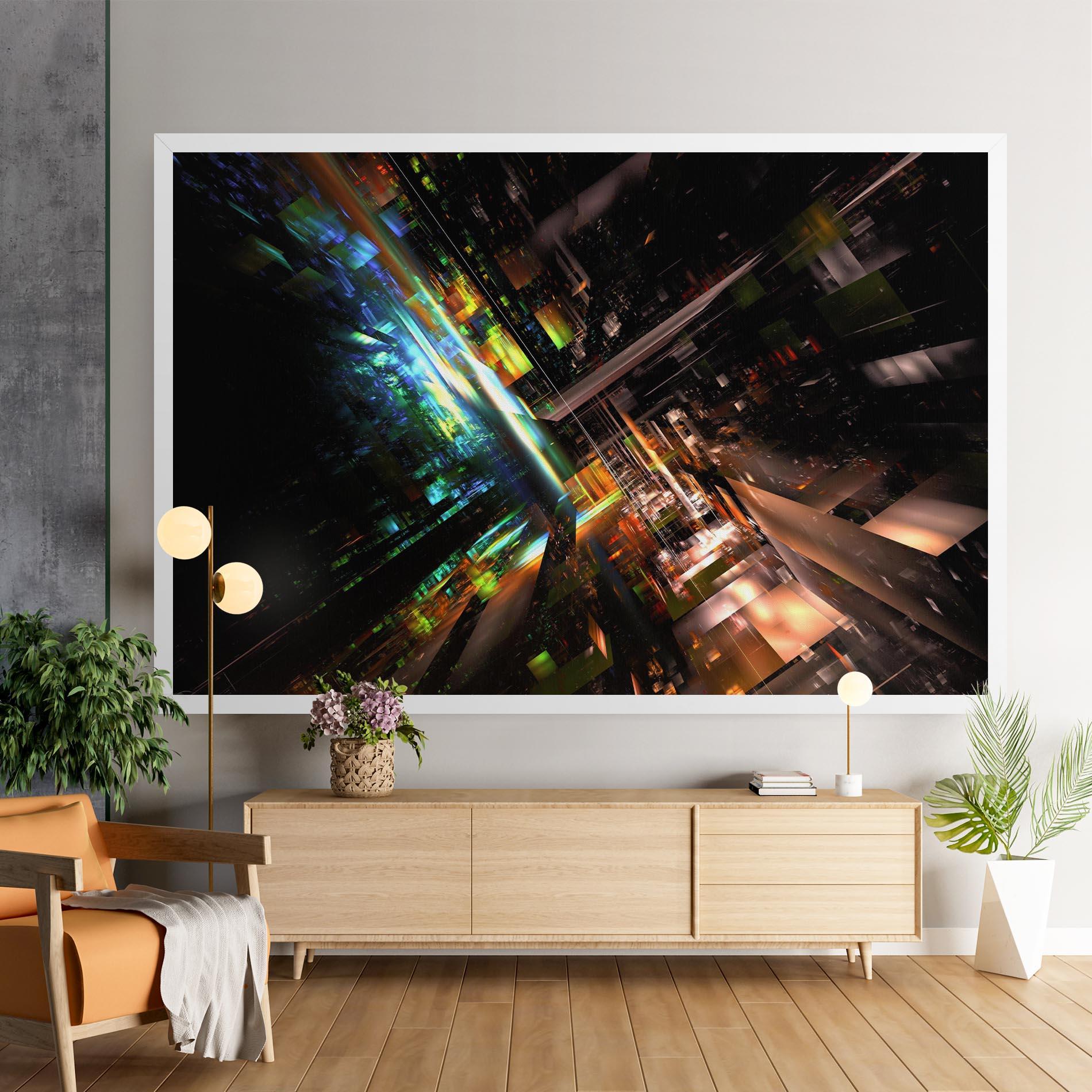 Leinwandbild Dimension Dasher mockup 9