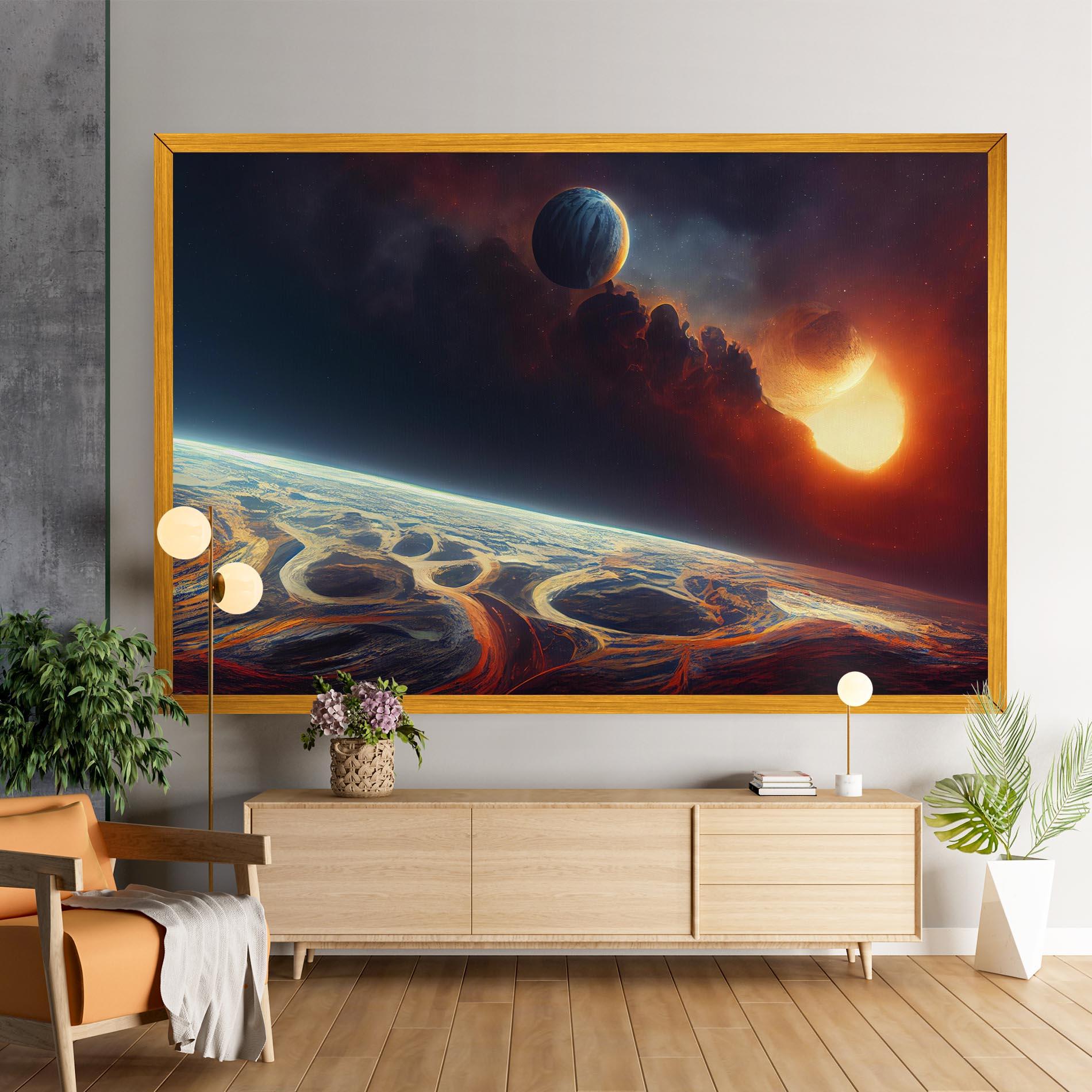 Leinwandbild Cosmic Craze mockup 9