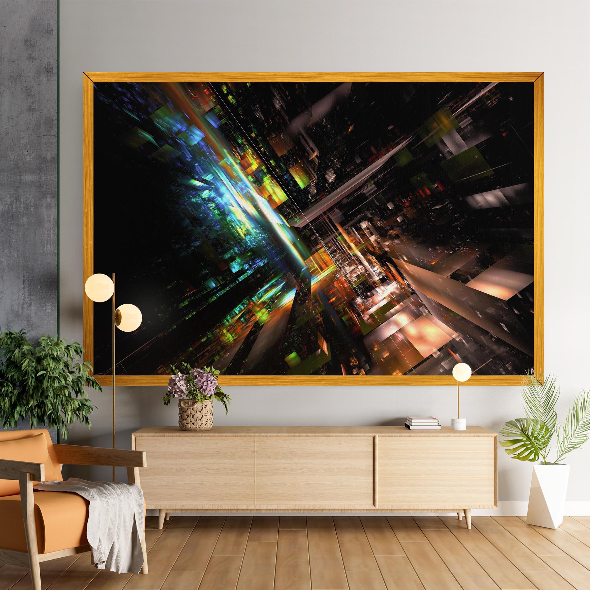 Leinwandbild Dimension Dasher mockup 9