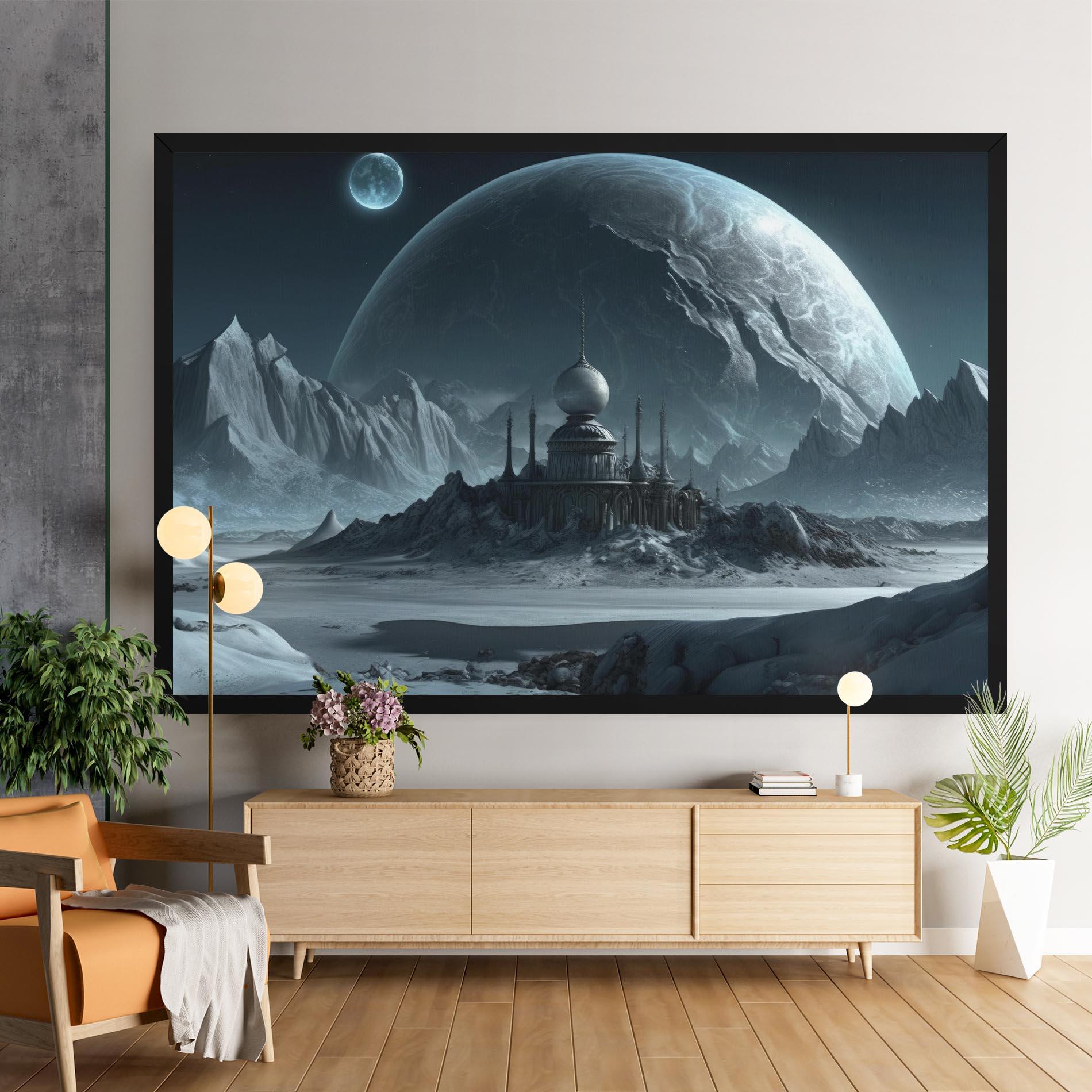 Leinwandbild Muslim Design mockup 9