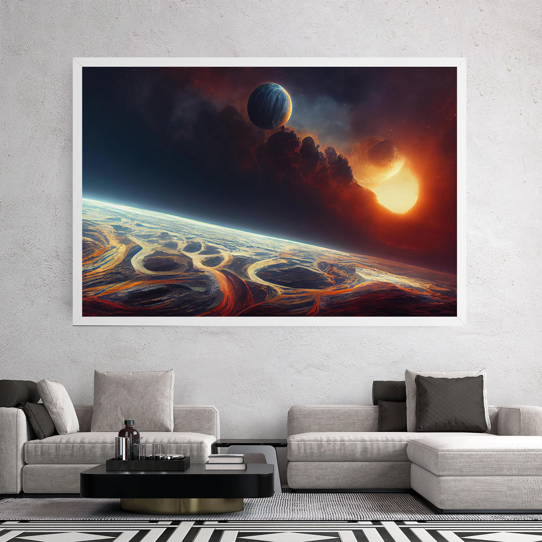 Leinwandbild Cosmic Craze mockup 2