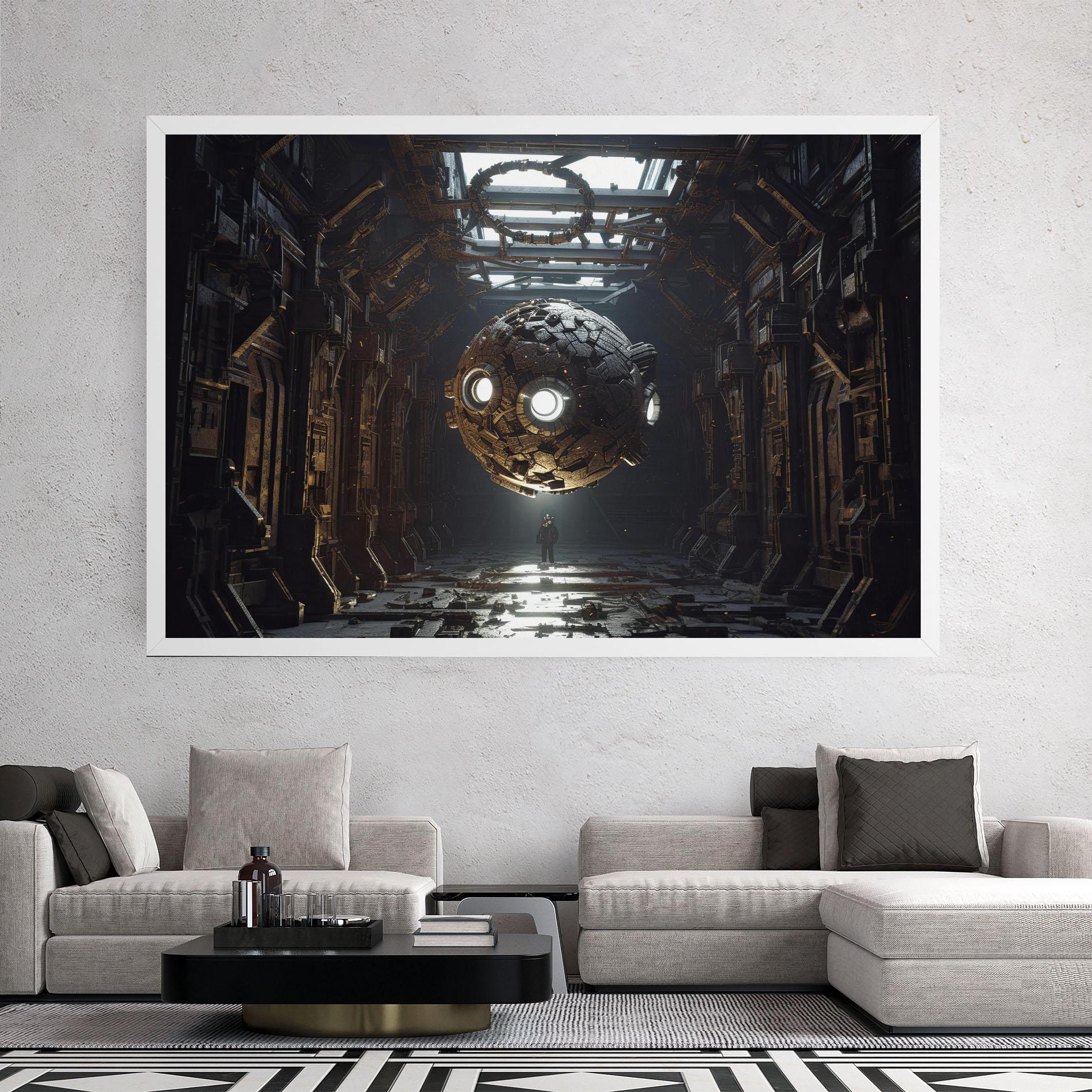 Leinwandbild Cryptic Art mockup 2