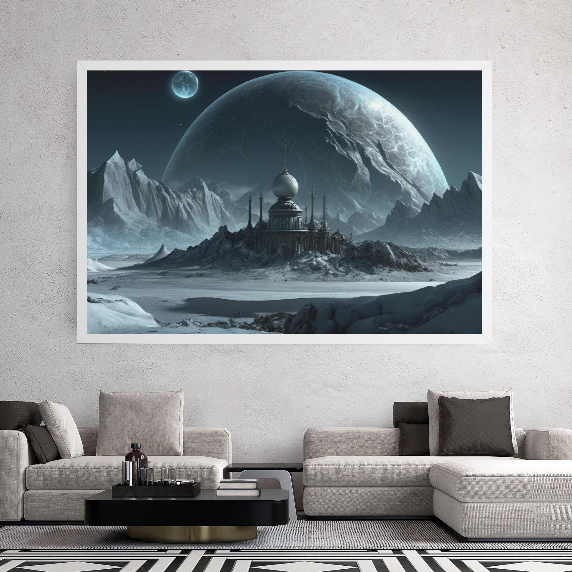 Leinwandbild Muslim Design mockup 2