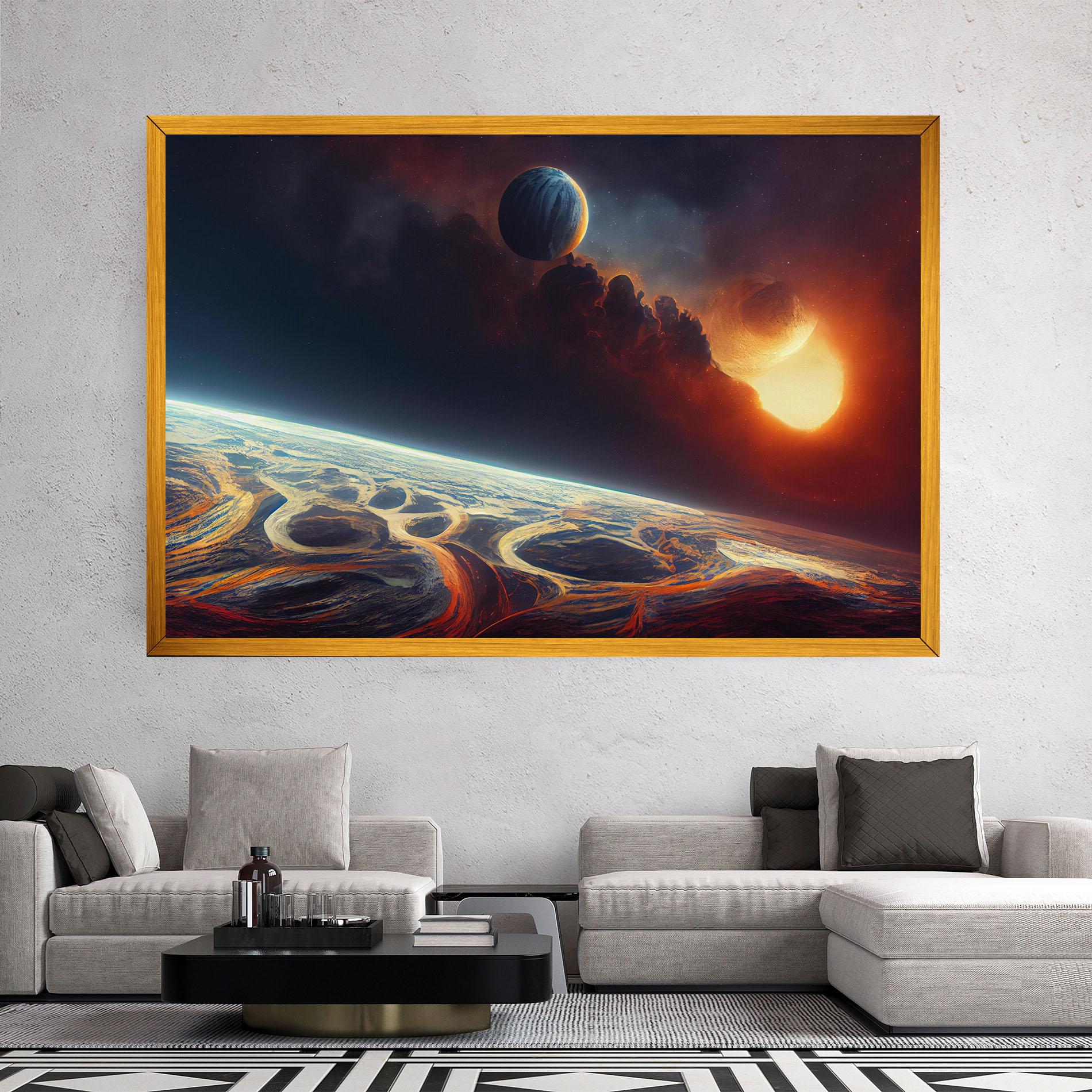 Leinwandbild Cosmic Craze mockup 2