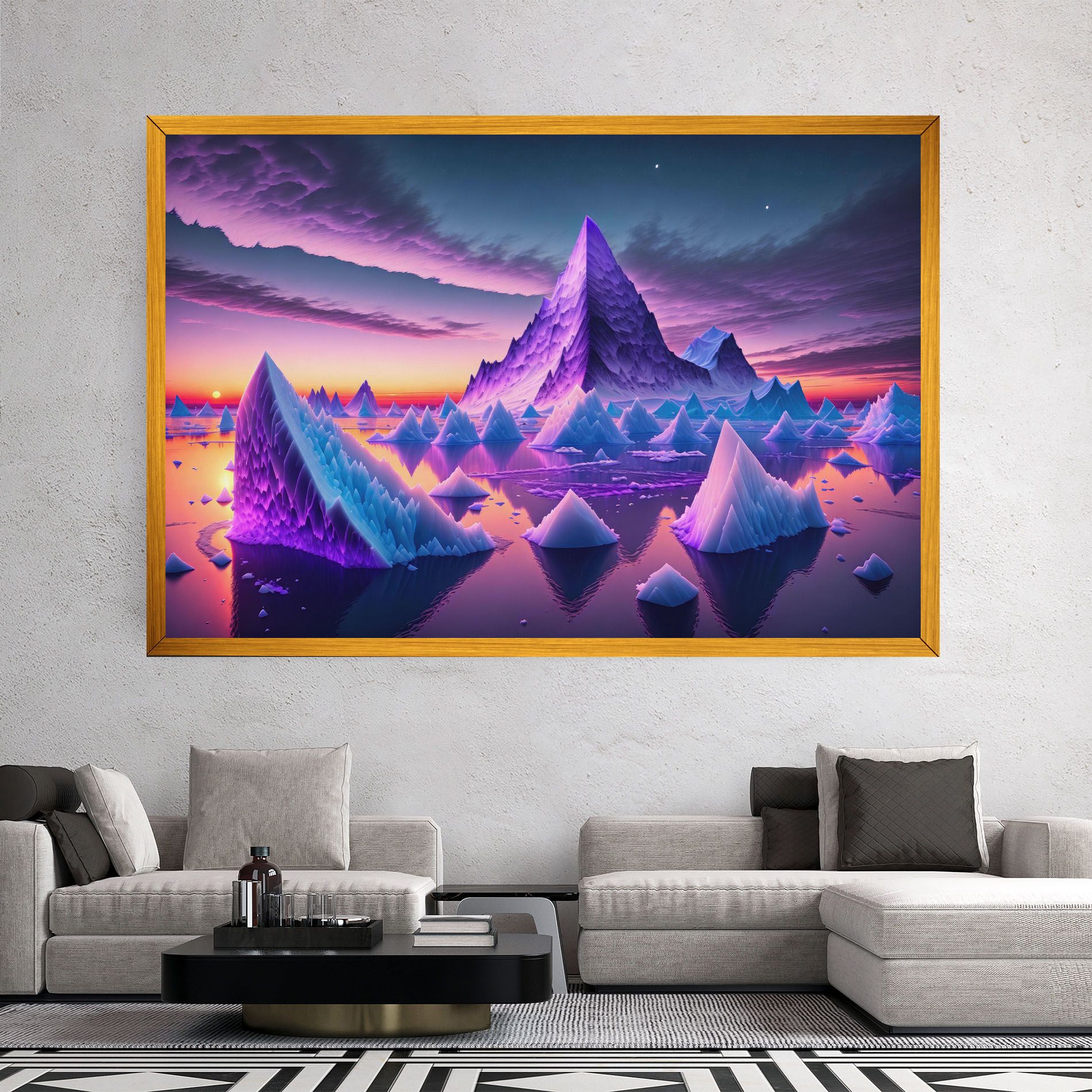 Floating Iceberg mockup 2