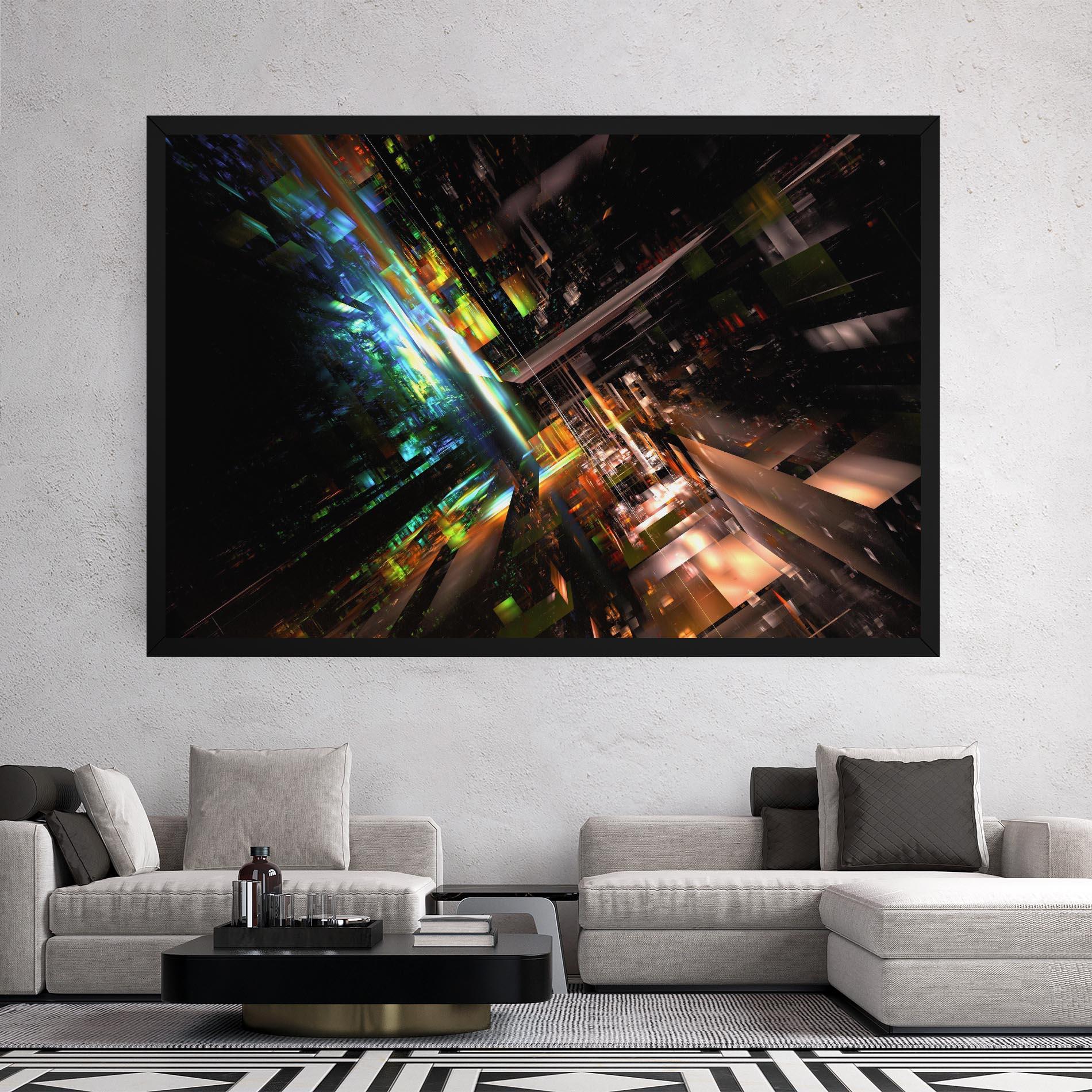 Leinwandbild Dimension Dasher mockup 2