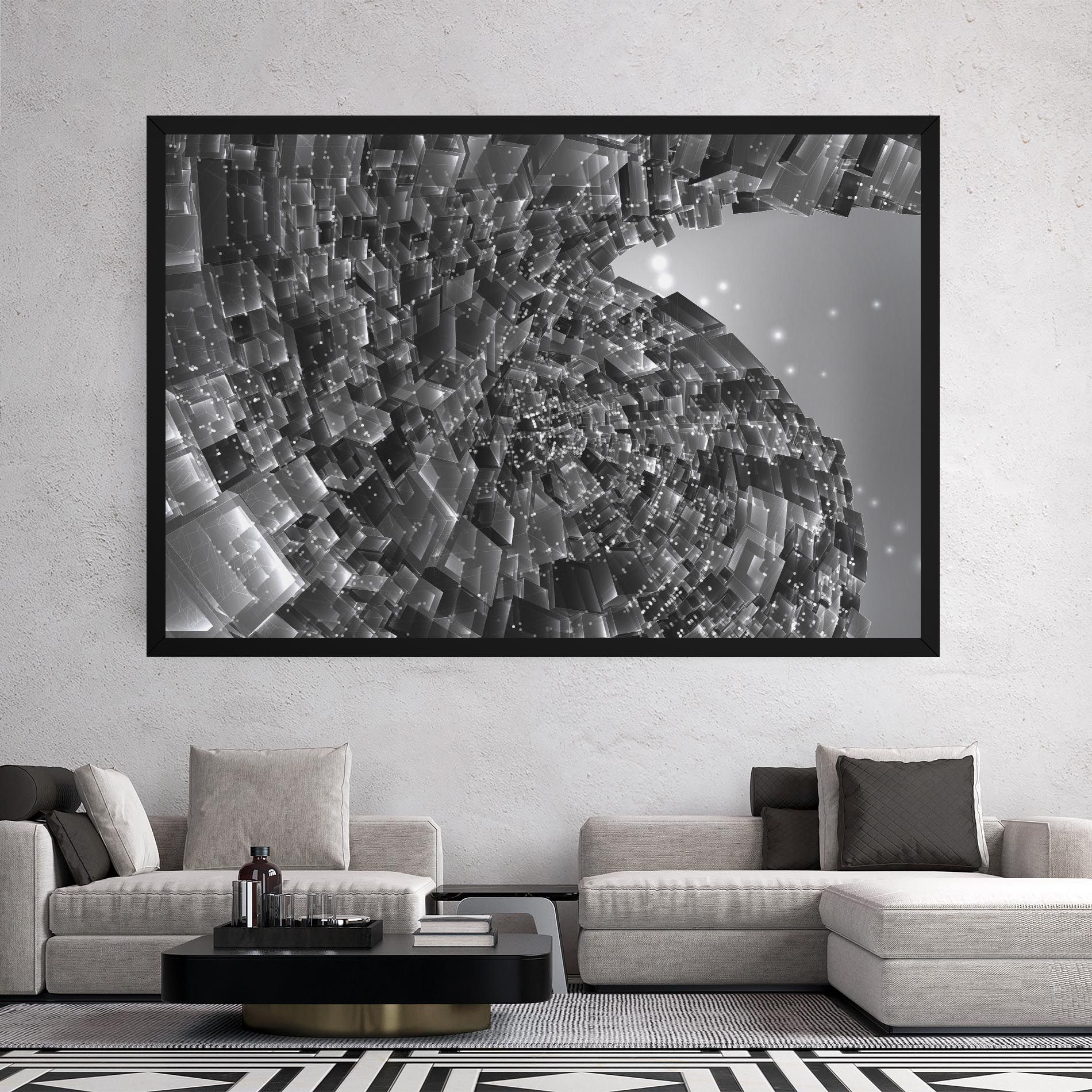 Grey Shape View mockup 2