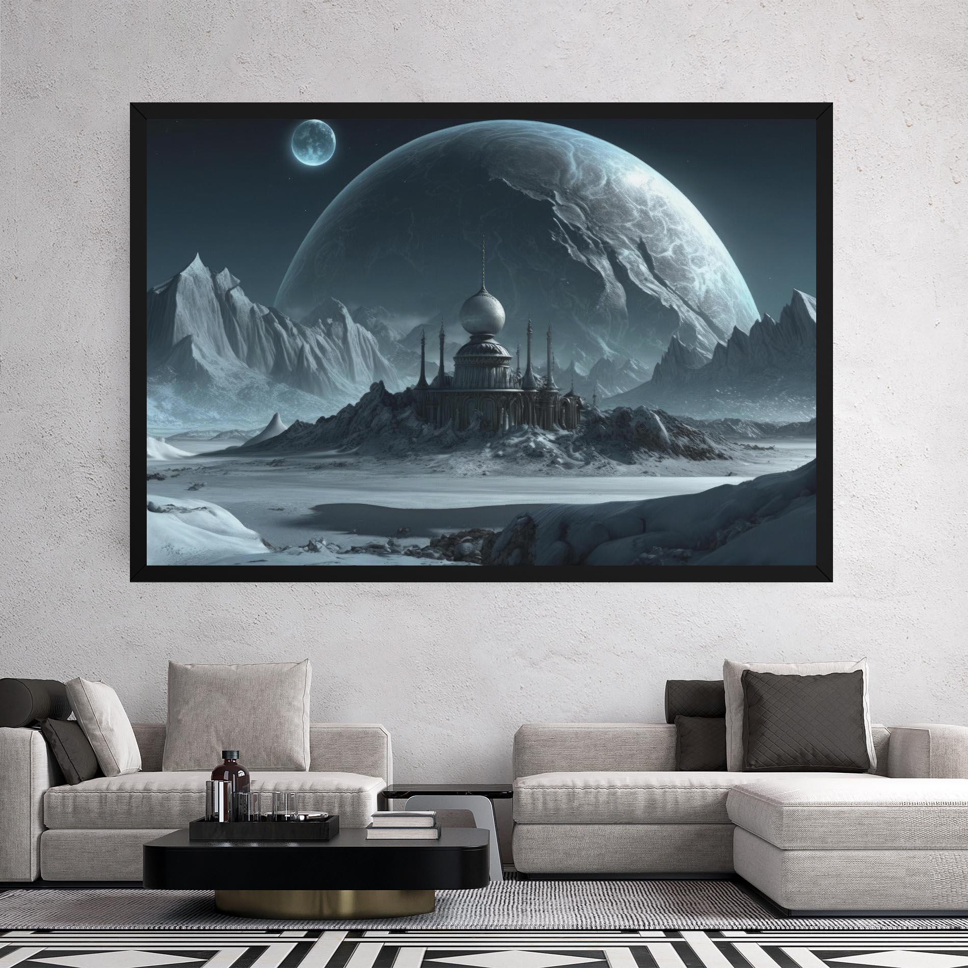 Leinwandbild Muslim Design mockup 2