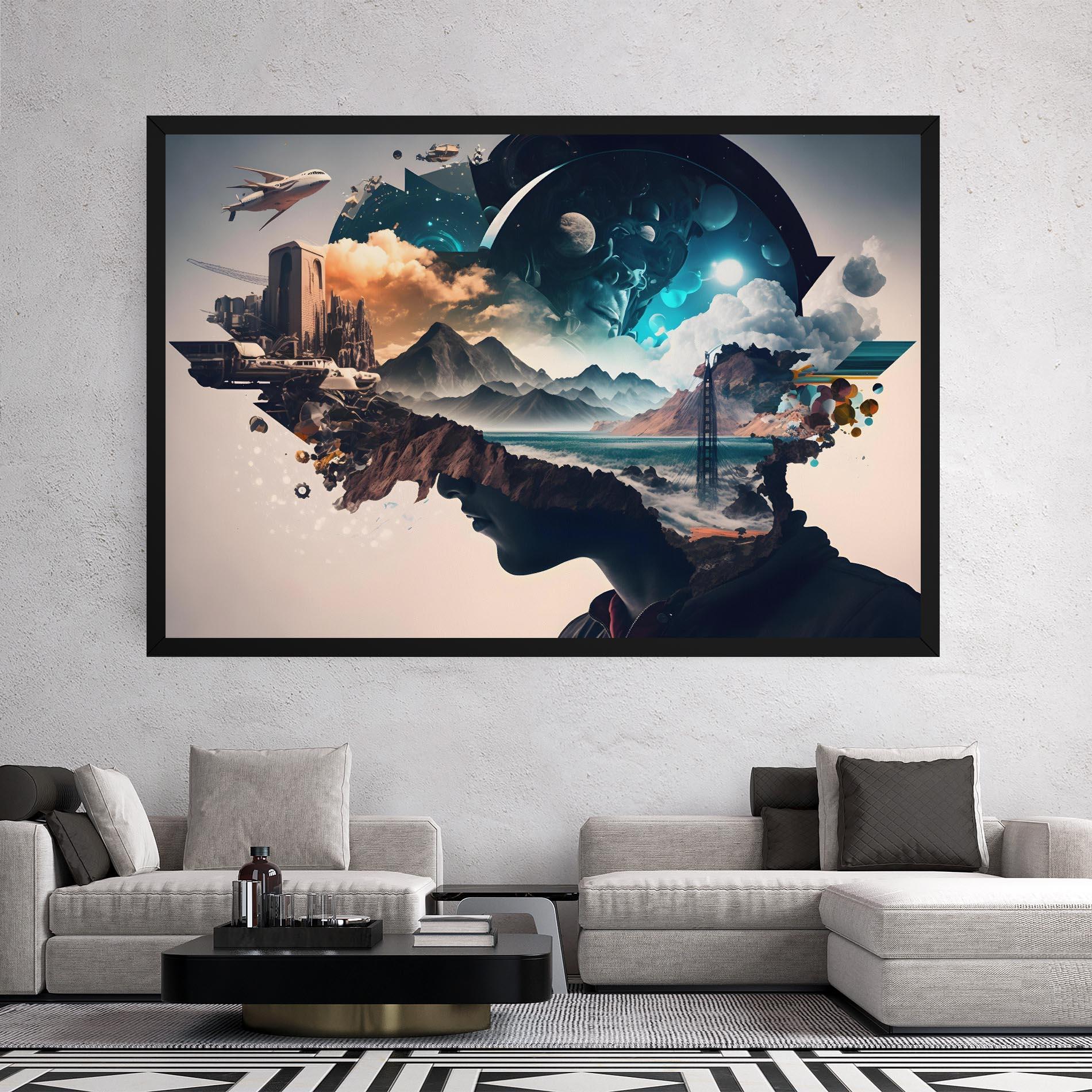 Leinwandbild Terra Tech mockup 2