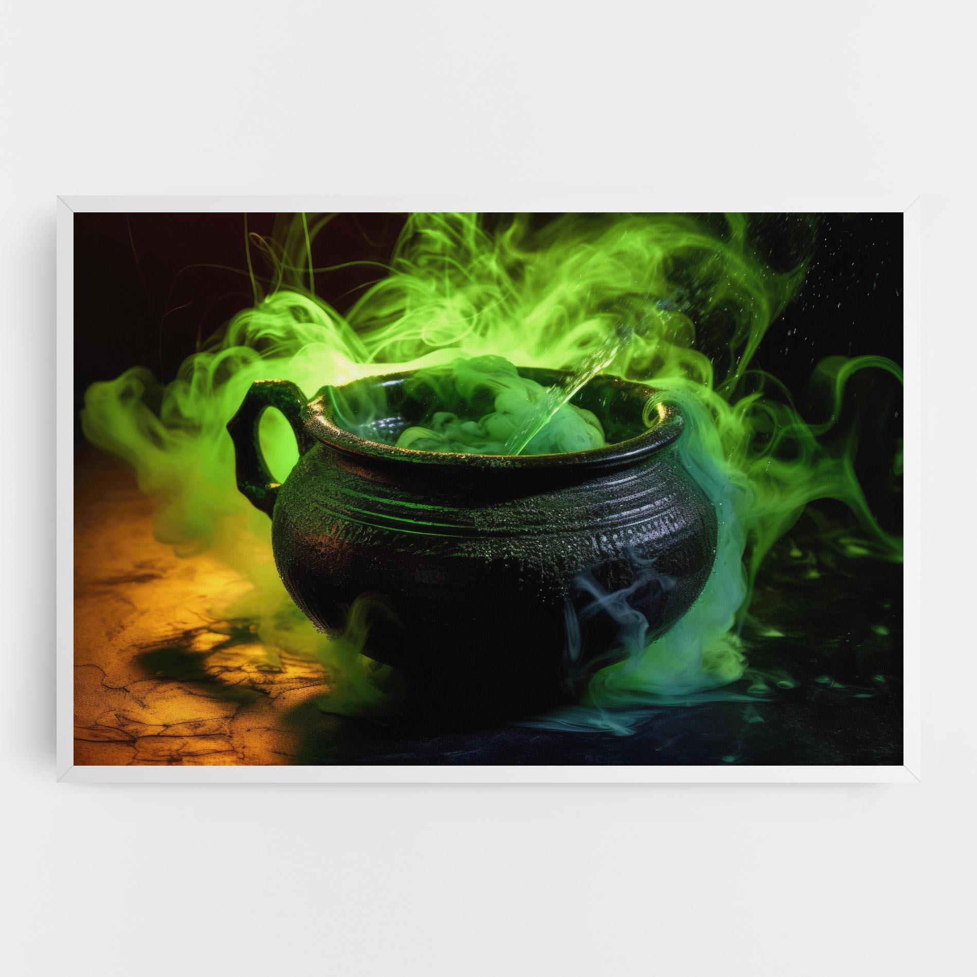 Leinwandbild Green Portion mockup 0