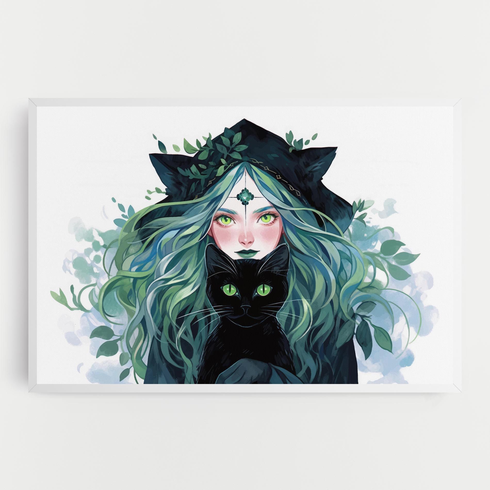 Magic Cat Witch mockup 0