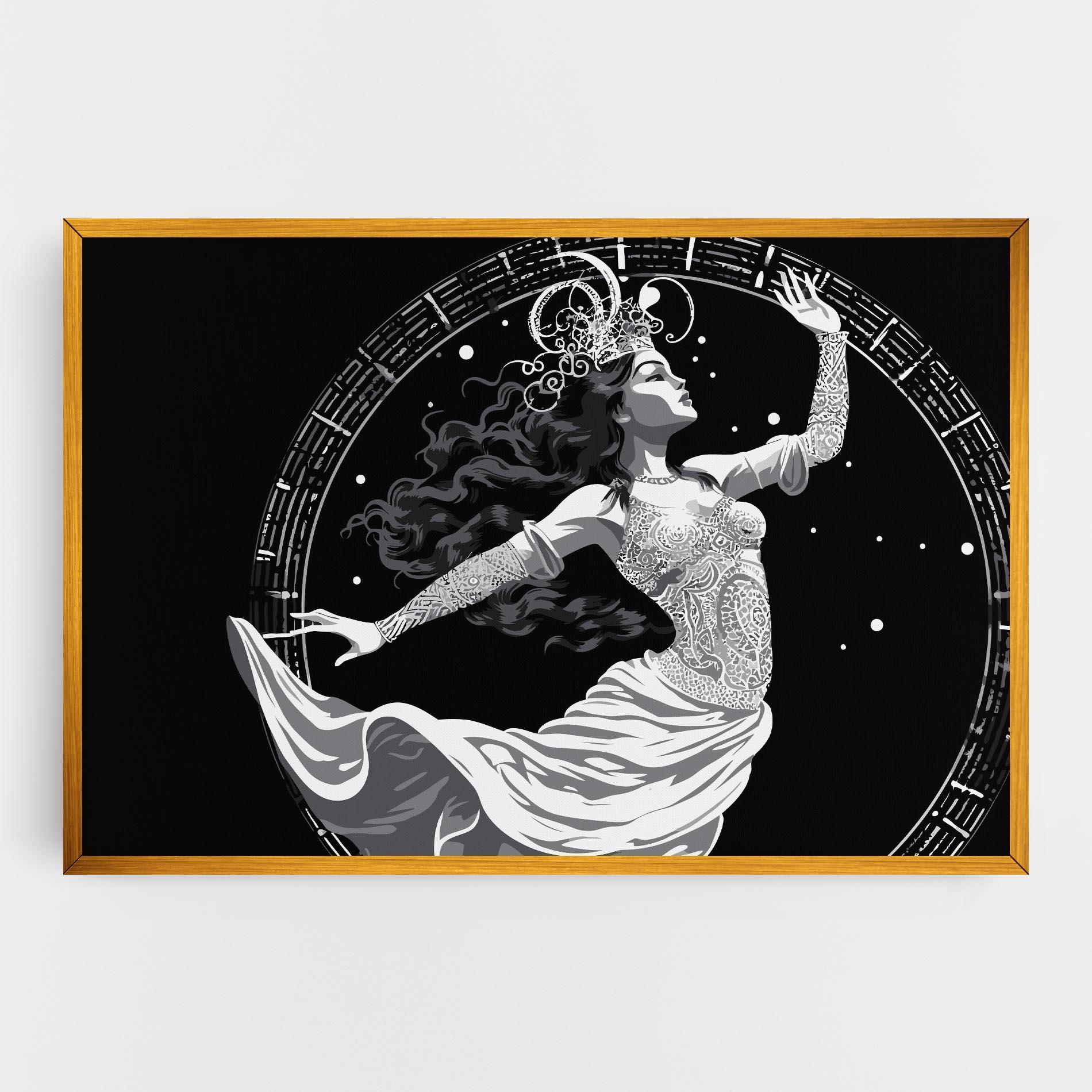 Leinwandbild Beautiful Witch mockup 0