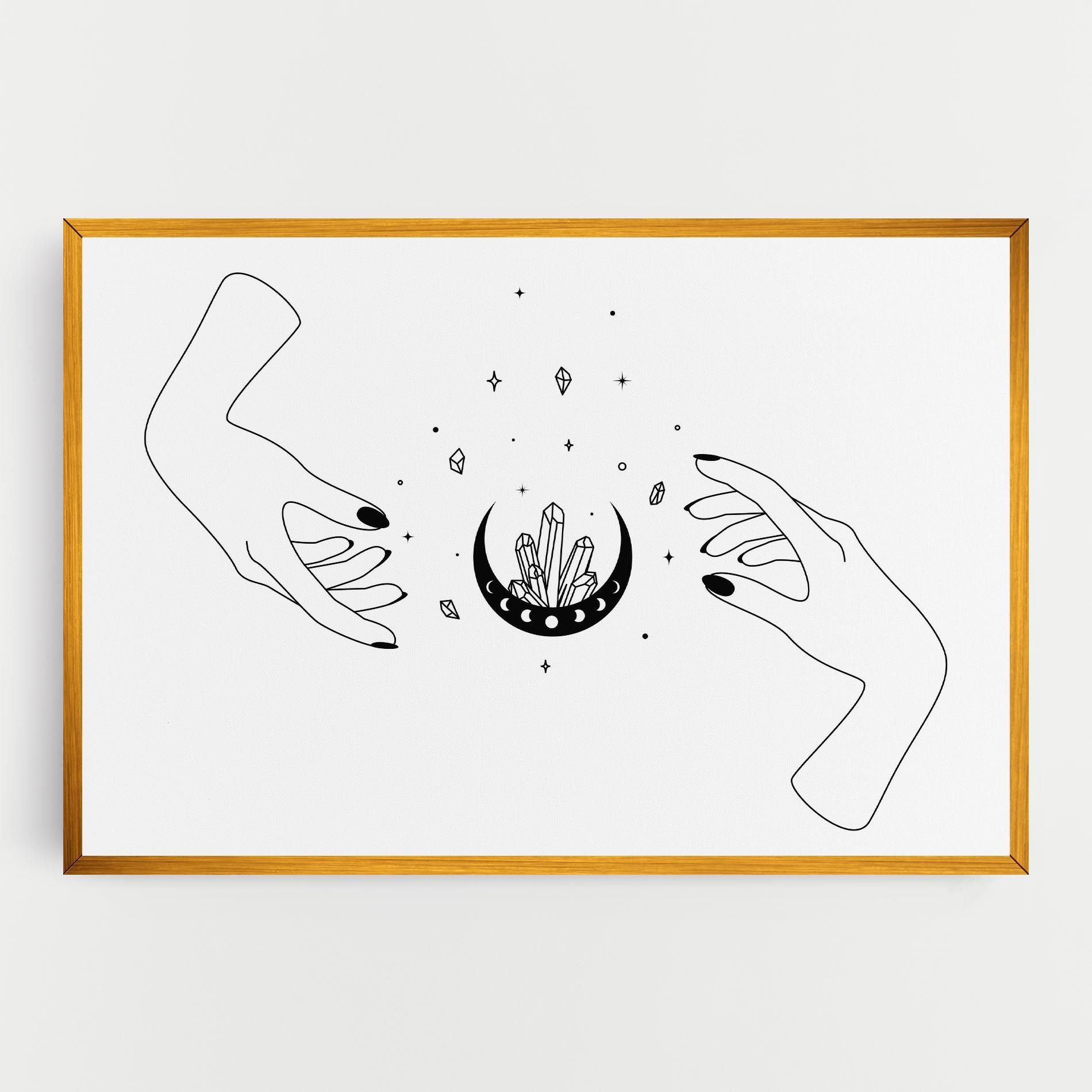 Crystal Hand mockup 0