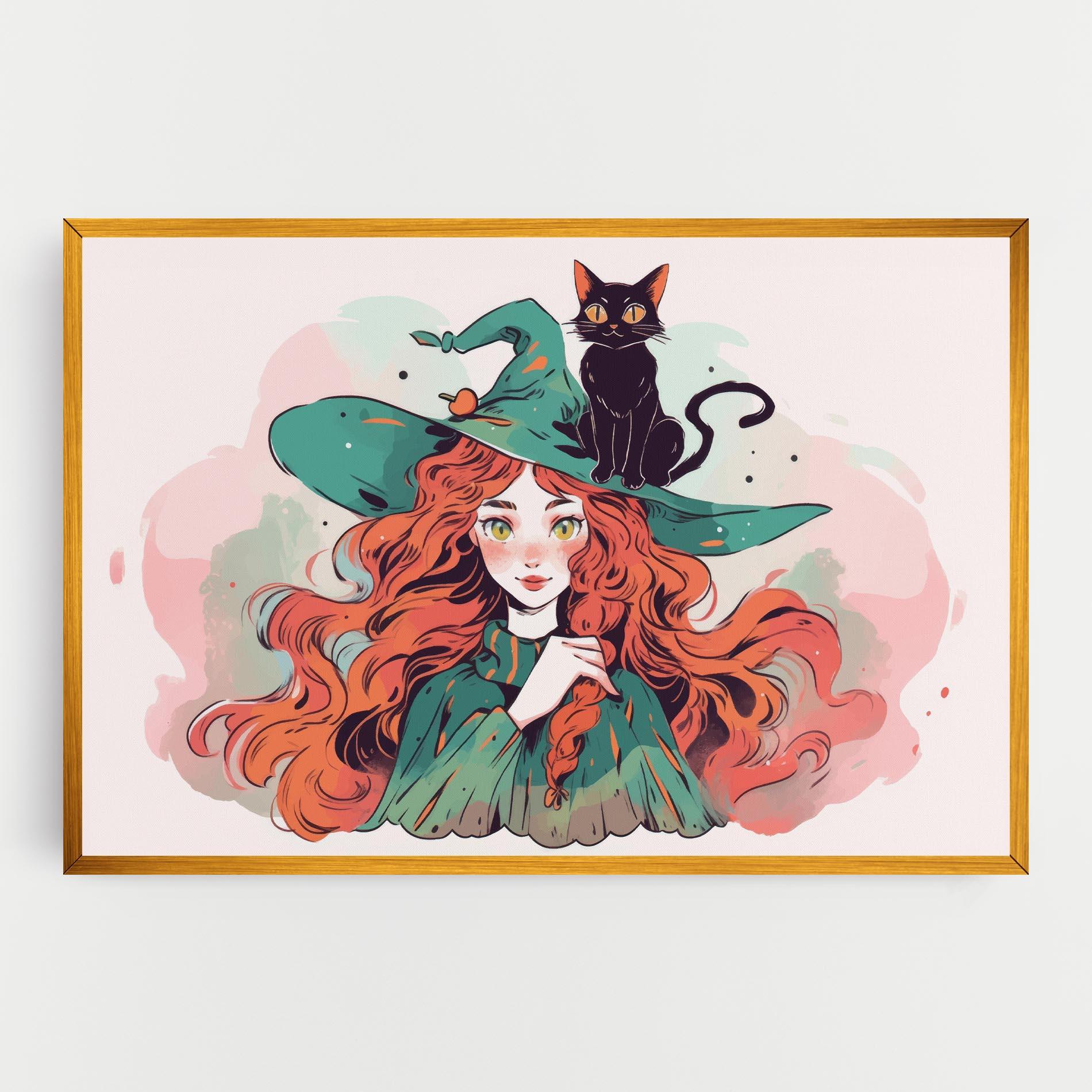 Leinwandbild Red Air Witch mockup 0
