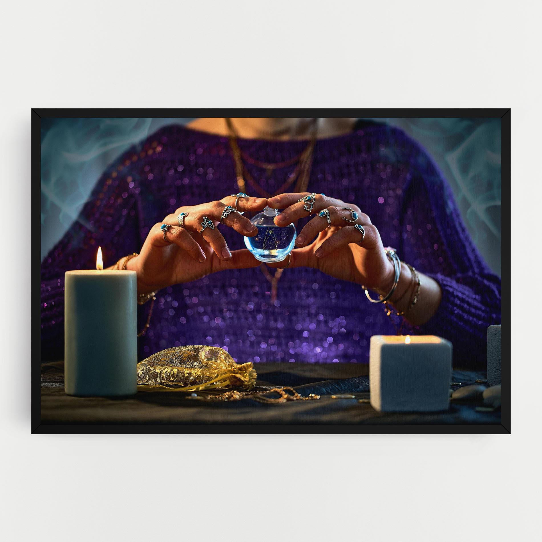 Leinwandbild Witch Magic mockup 0