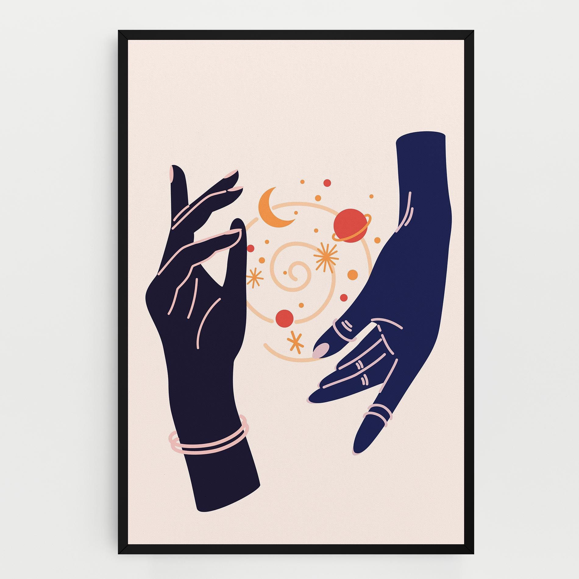 Magic Purple Hands mockup 0