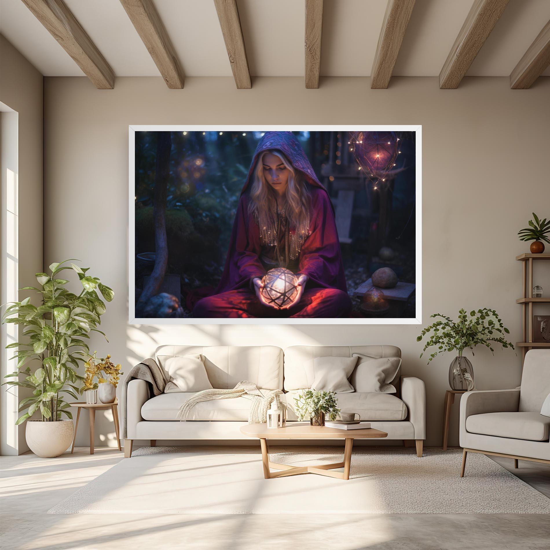 Leinwandbild Garden Witch mockup 6