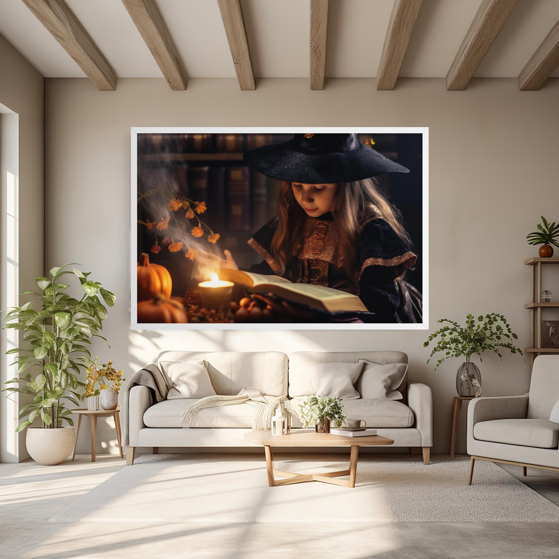 Leinwandbild Little Witch mockup 6