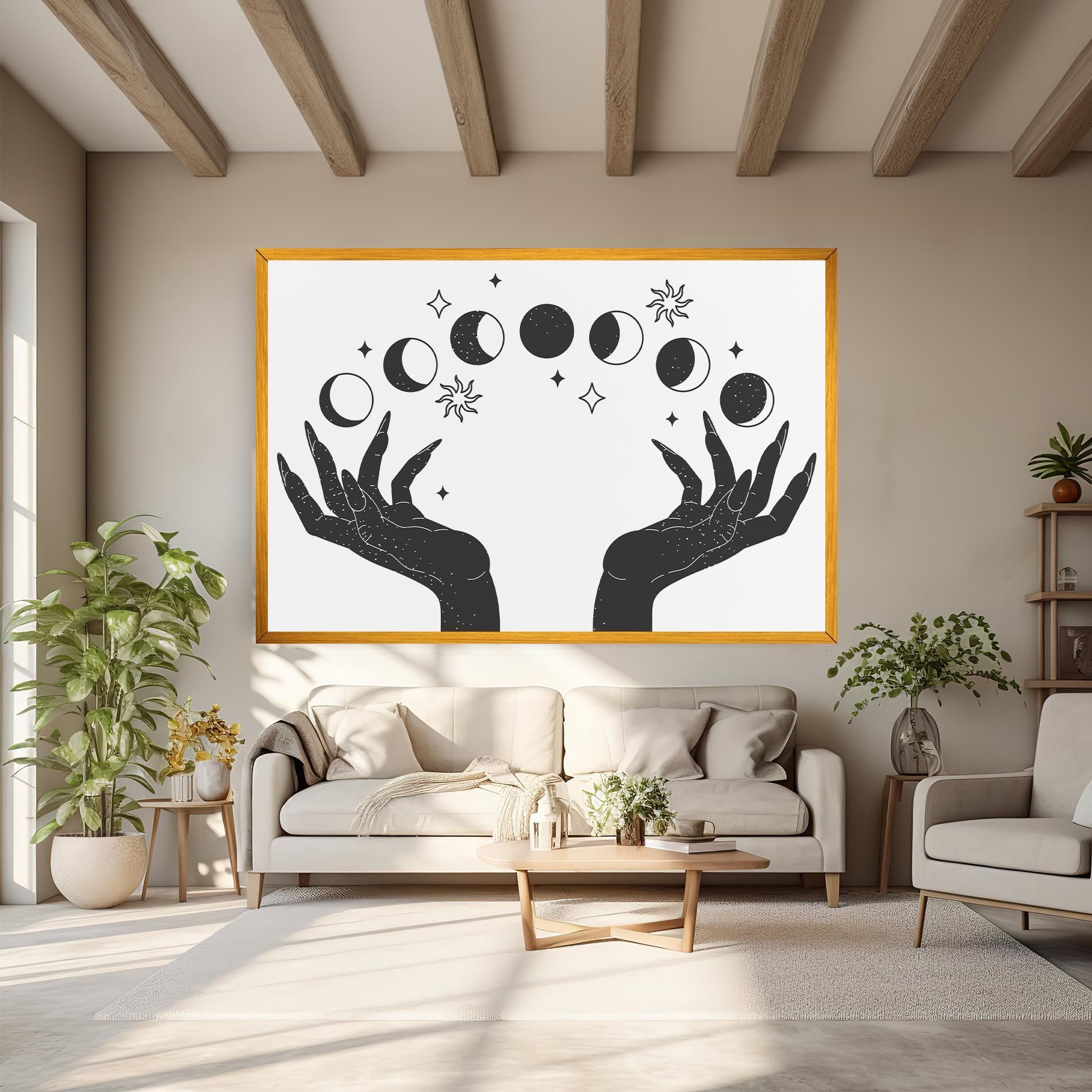 Magic Moon Hands mockup 6