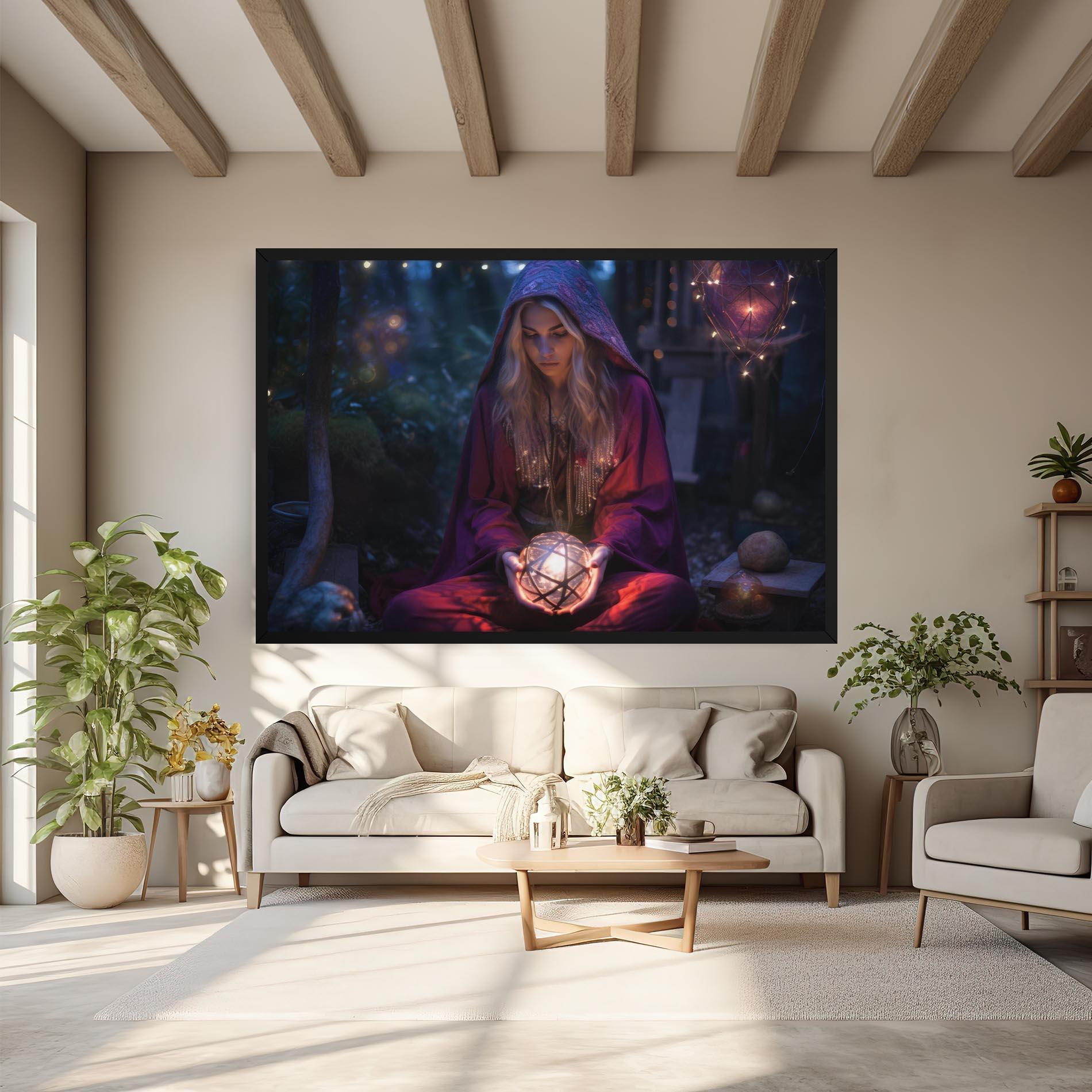 Leinwandbild Garden Witch mockup 6