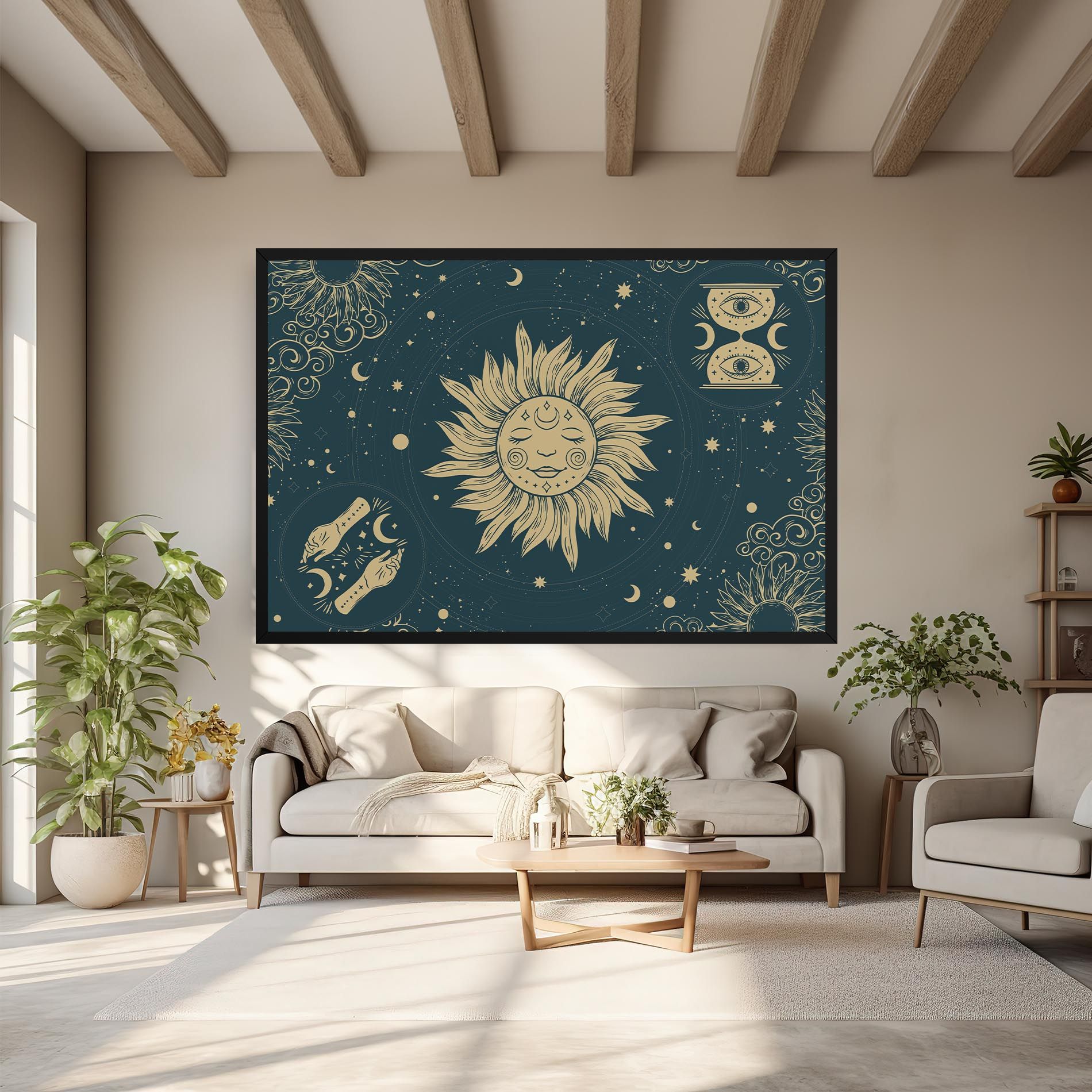 Sun Face Magic mockup 6