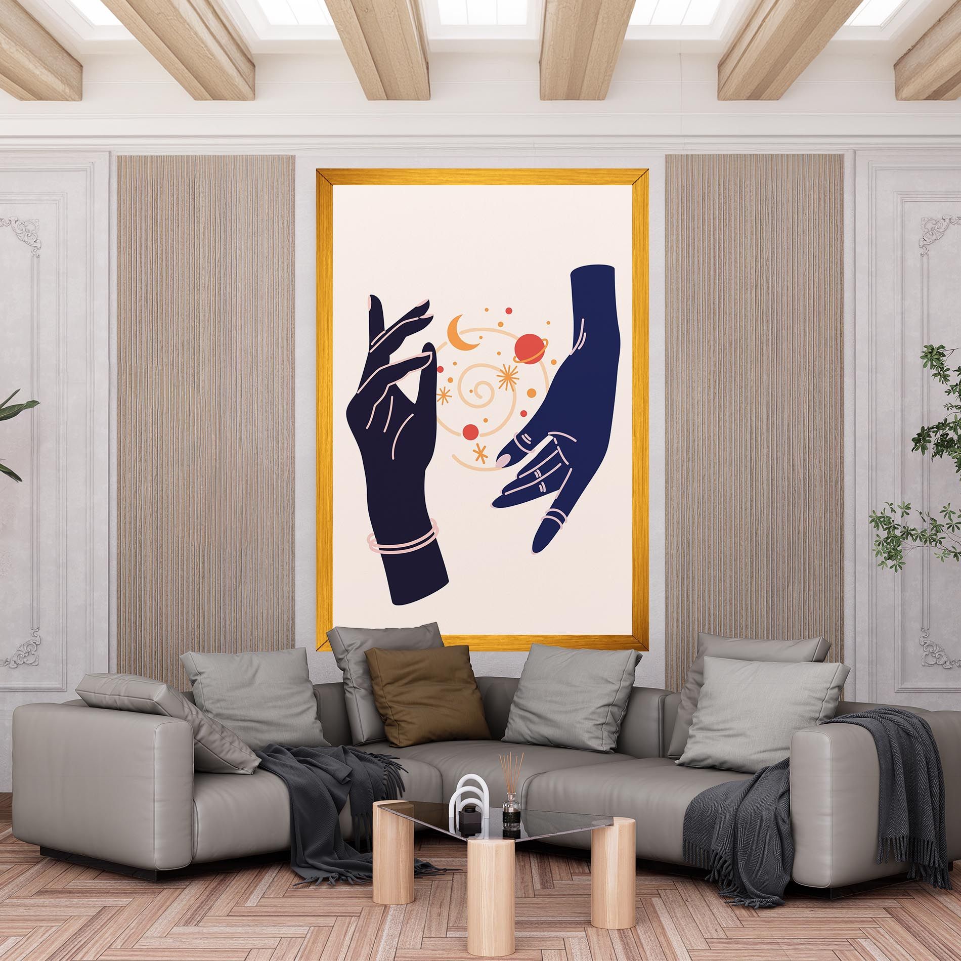 Magic Purple Hands mockup 6